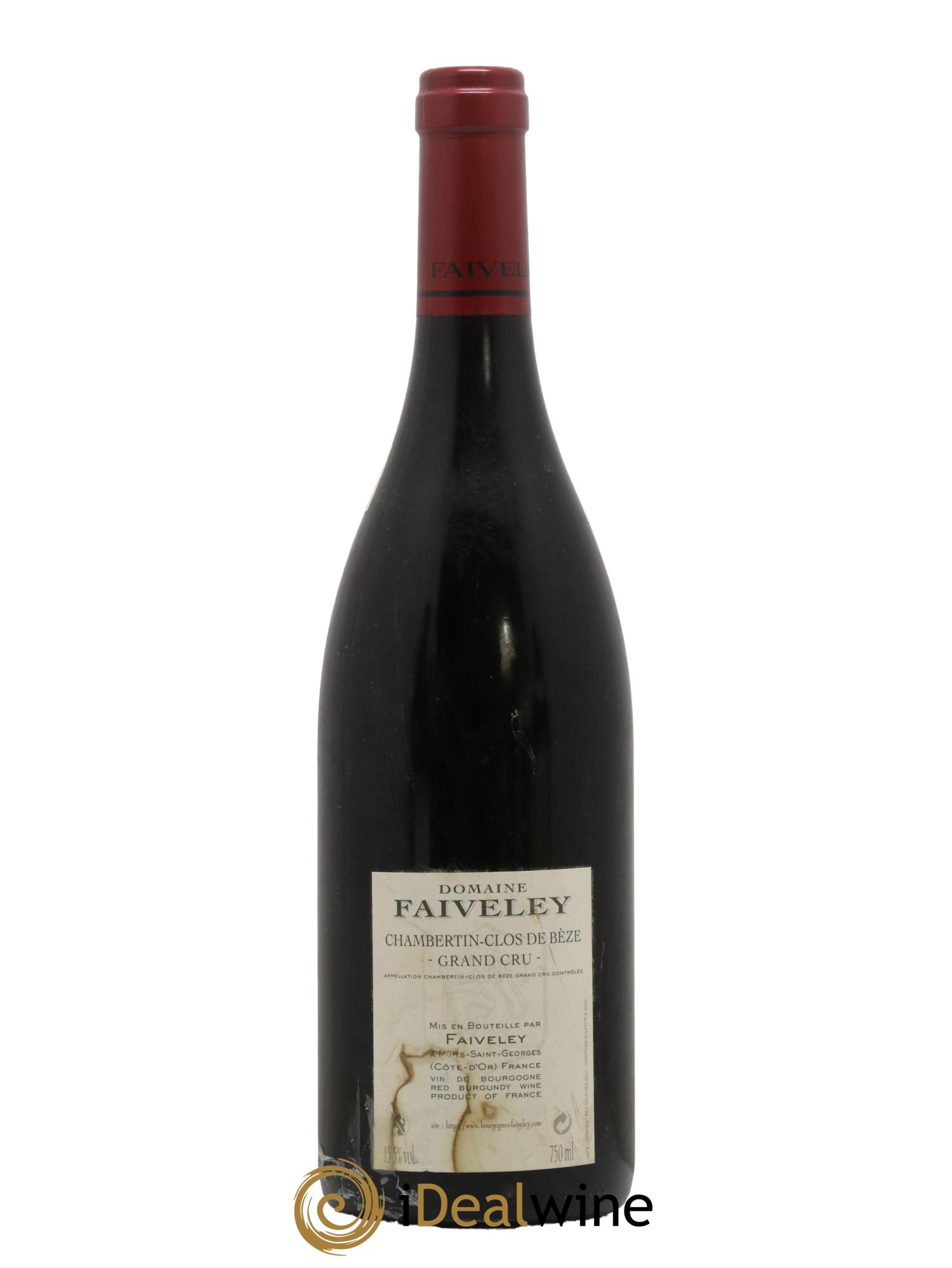 Chambertin Clos de Bèze Grand Cru Faiveley 2006 - Lot de 1 bouteille - 1