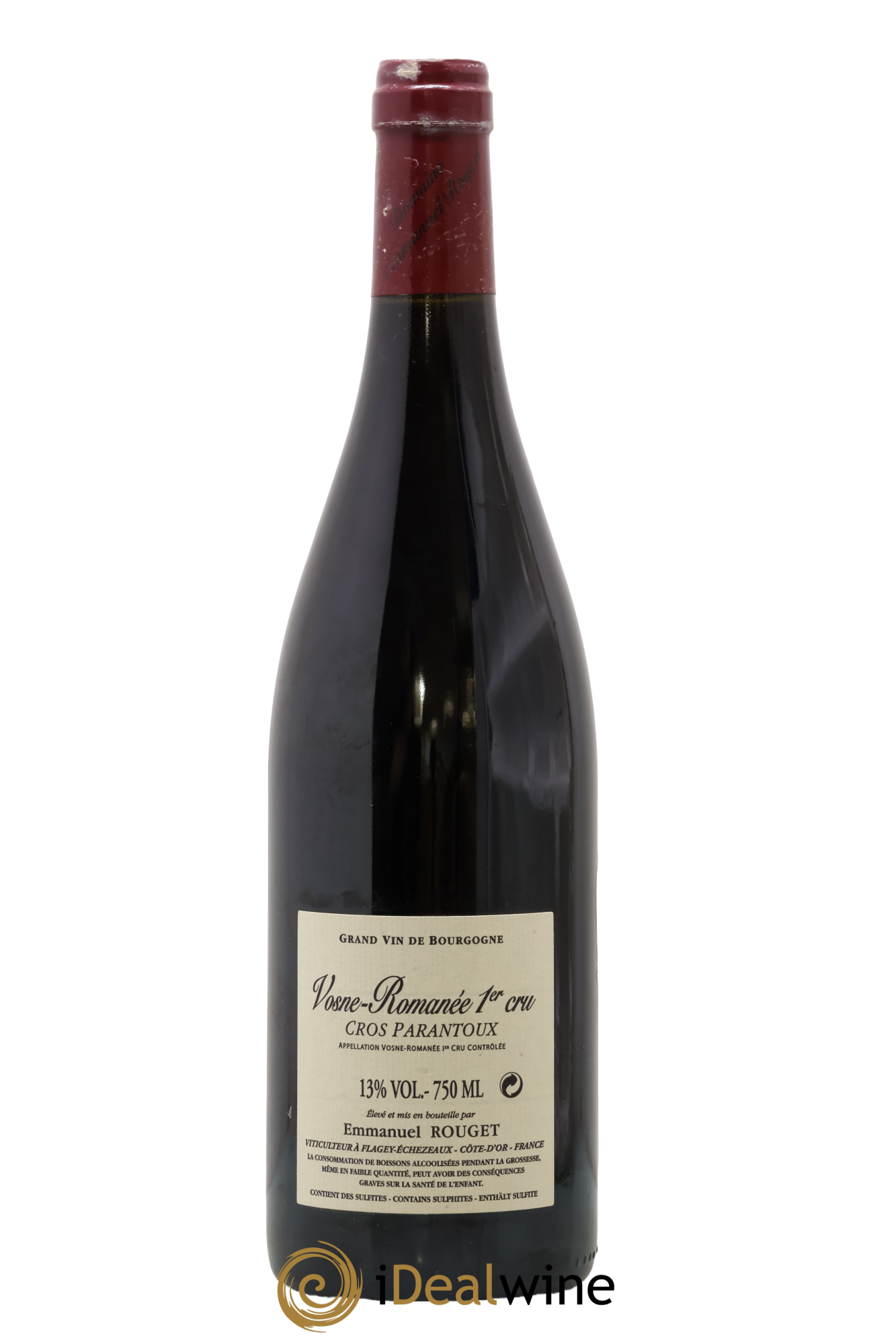 Vosne-Romanée 1er Cru Cros Parantoux Emmanuel Rouget 2013 - Lote de 1 botella - 1