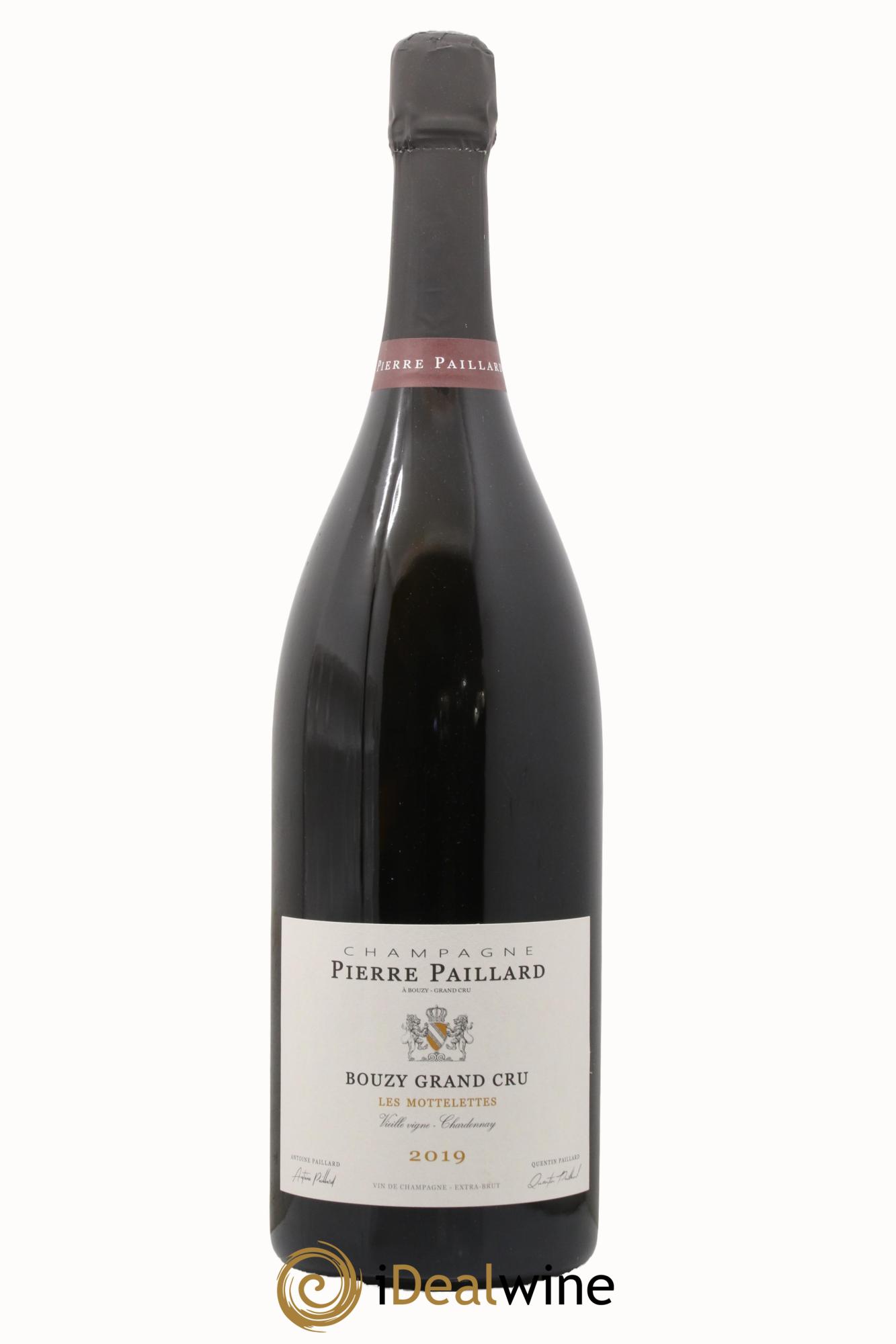 Les Mottelettes Bouzy Grand Cru Extra-Brut Pierre Paillard (dégustation au domaine incluse) 2019 - Lot de 1 double magnum - 0