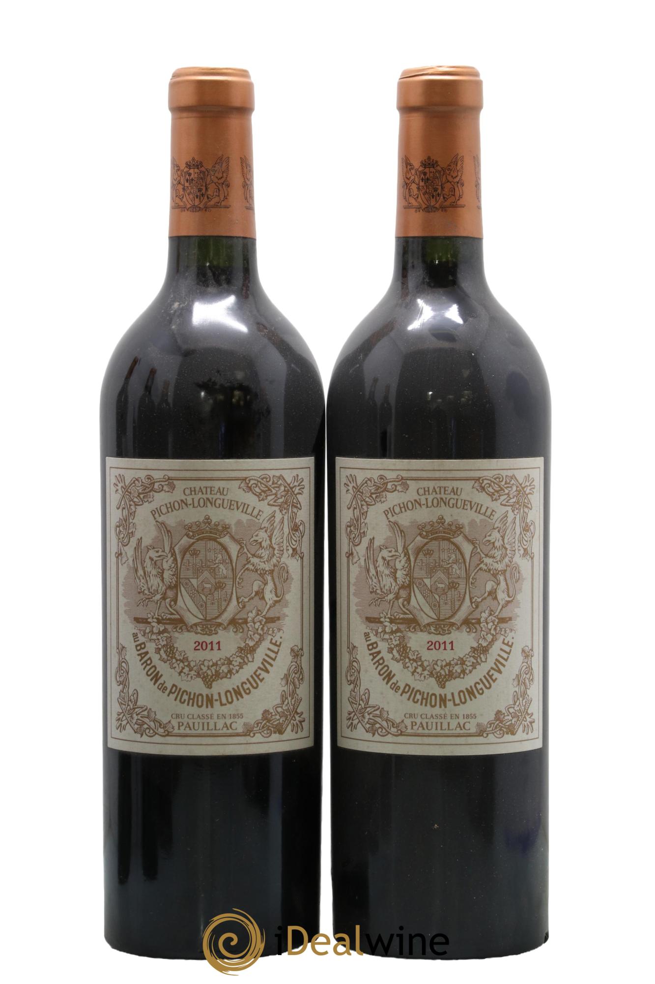 Pichon Longueville Baron 2ème Grand Cru Classé 2011 - Lot de 2 bouteilles - 0