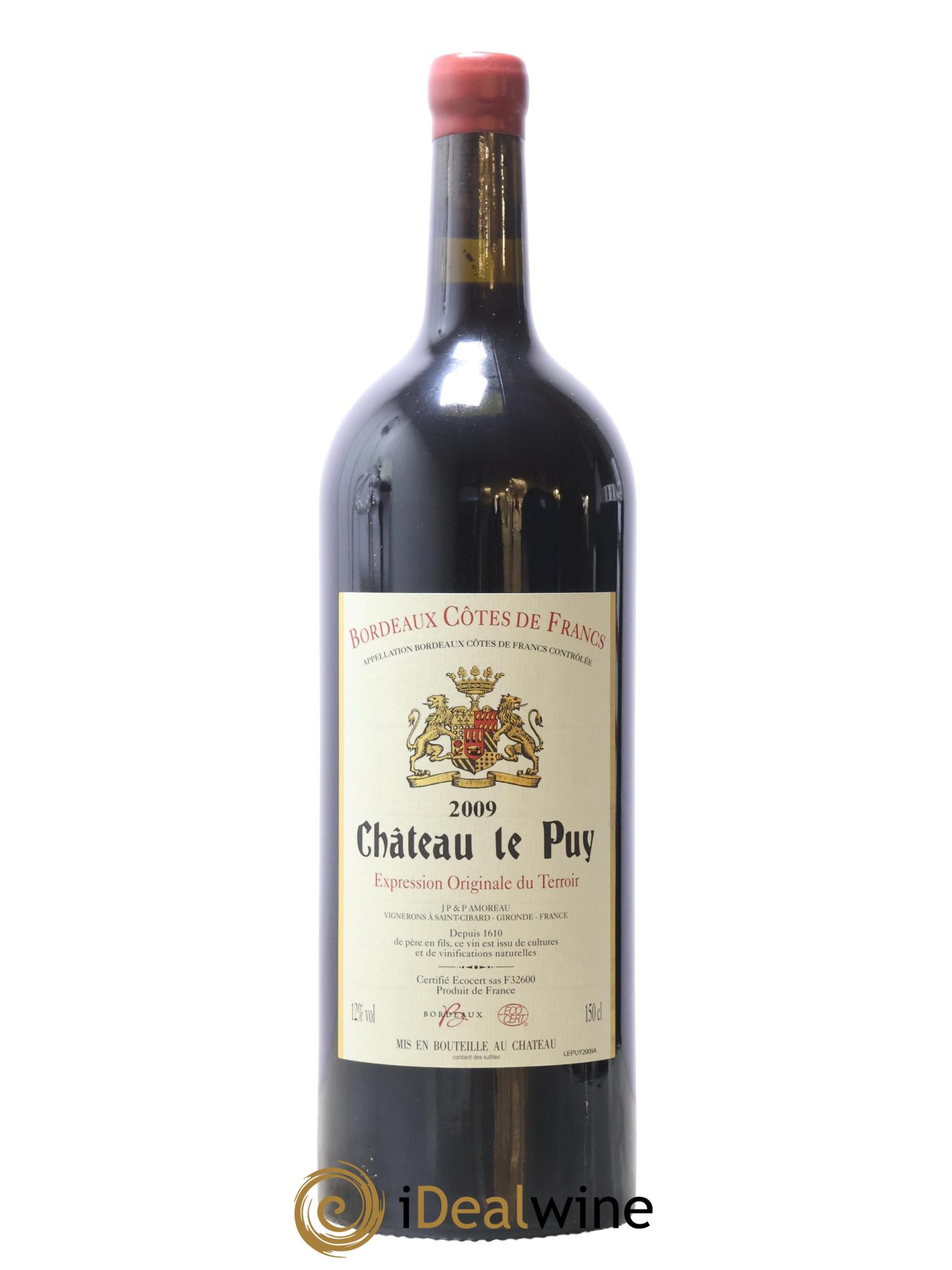 Château Le Puy 2009 - Lot de 1 magnum - 0