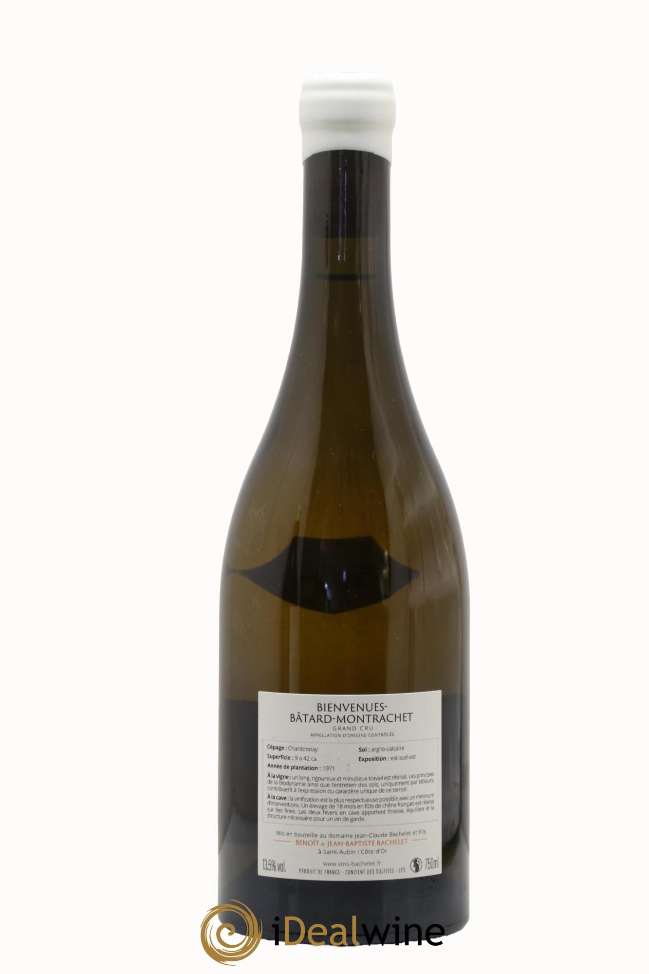 Bienvenues-Bâtard-Montrachet Grand Cru Jean-Claude Bachelet (Domaine) 2021 - Lot de 1 bouteille - 1