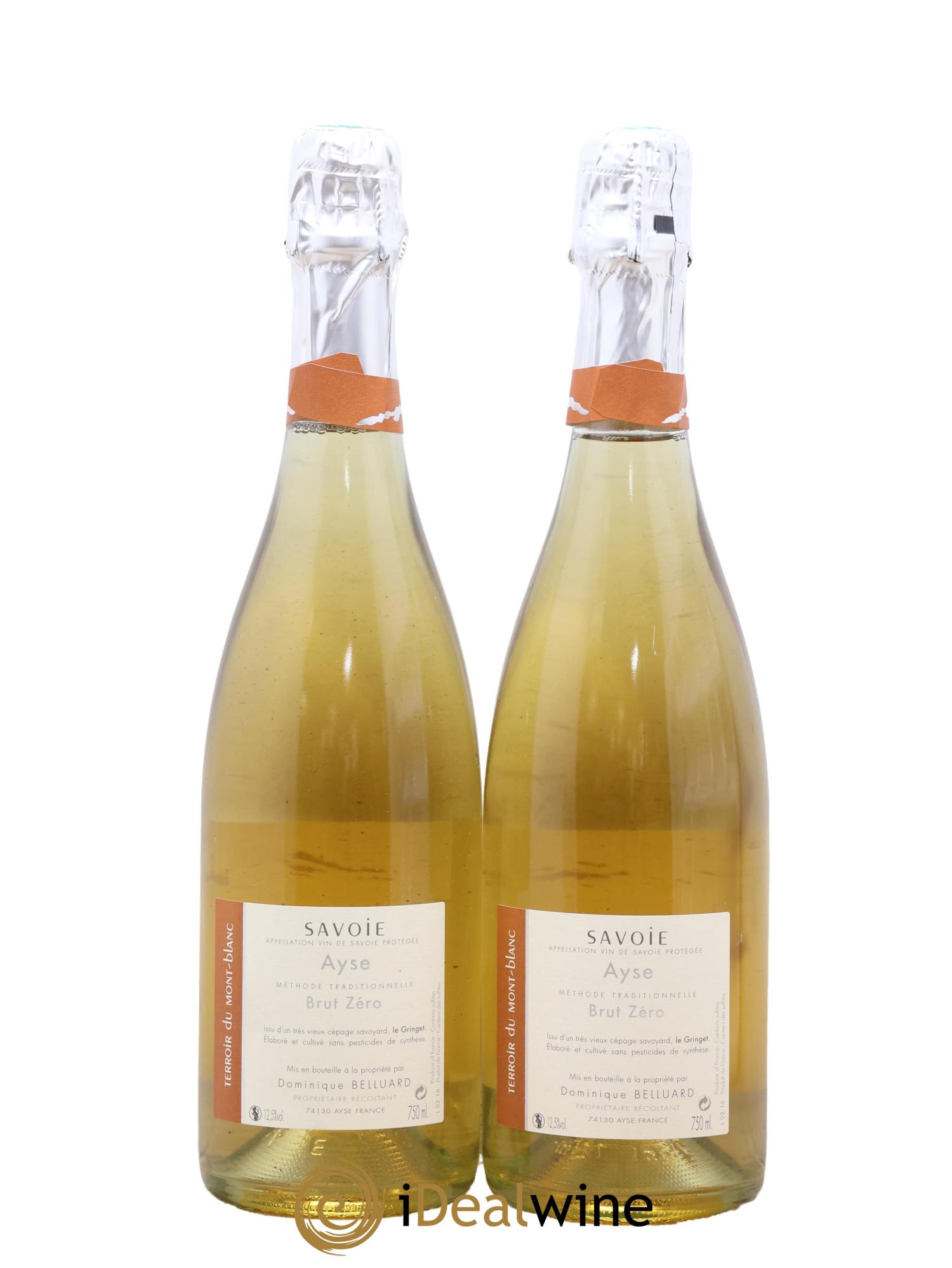 Vin de Savoie Ayse - Mont Blanc Domaine Belluard 2016 - Lot de 2 bouteilles - 1