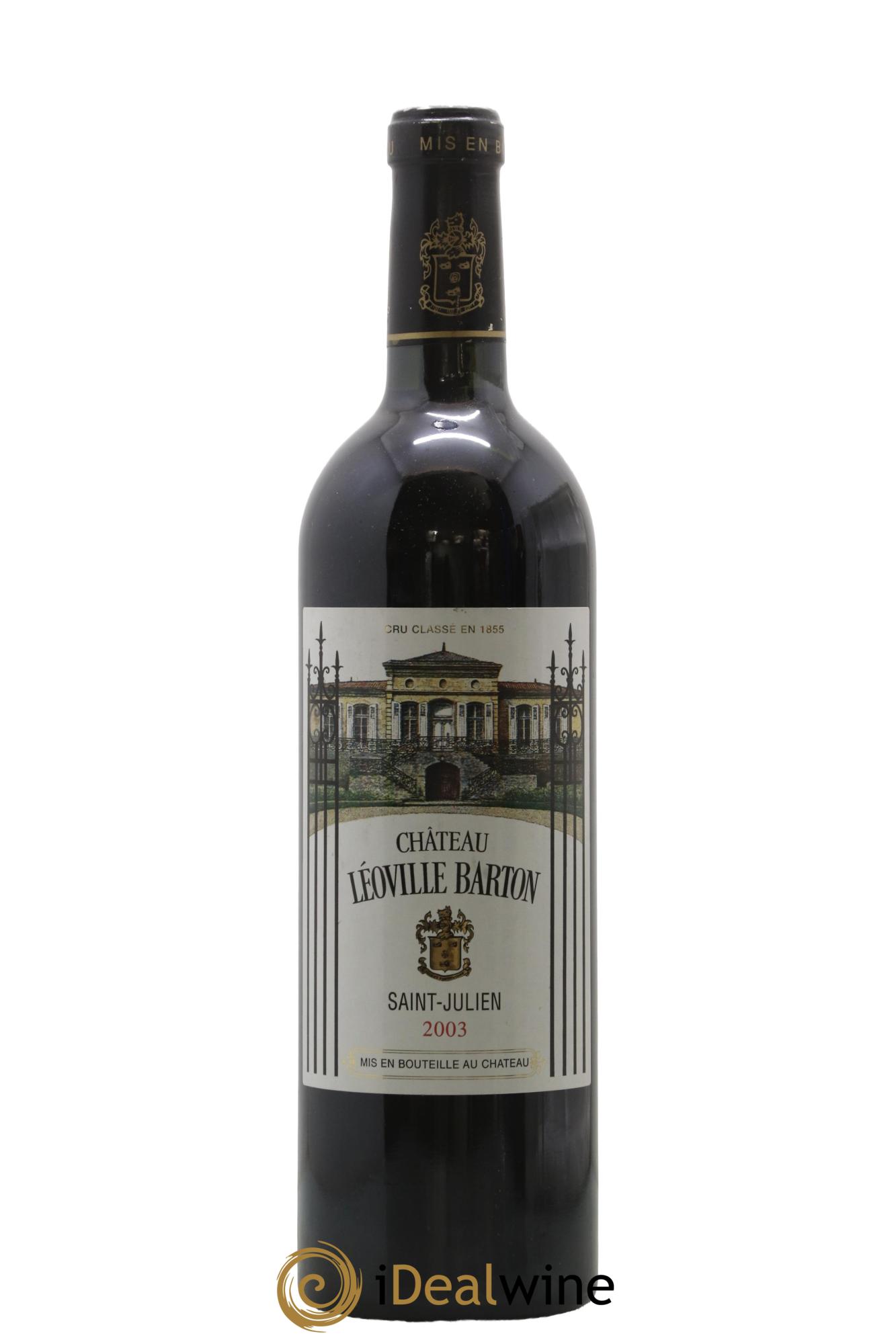 Château Léoville Barton 2ème Grand Cru Classé 2003 - Lotto di 1 bottiglia - 0