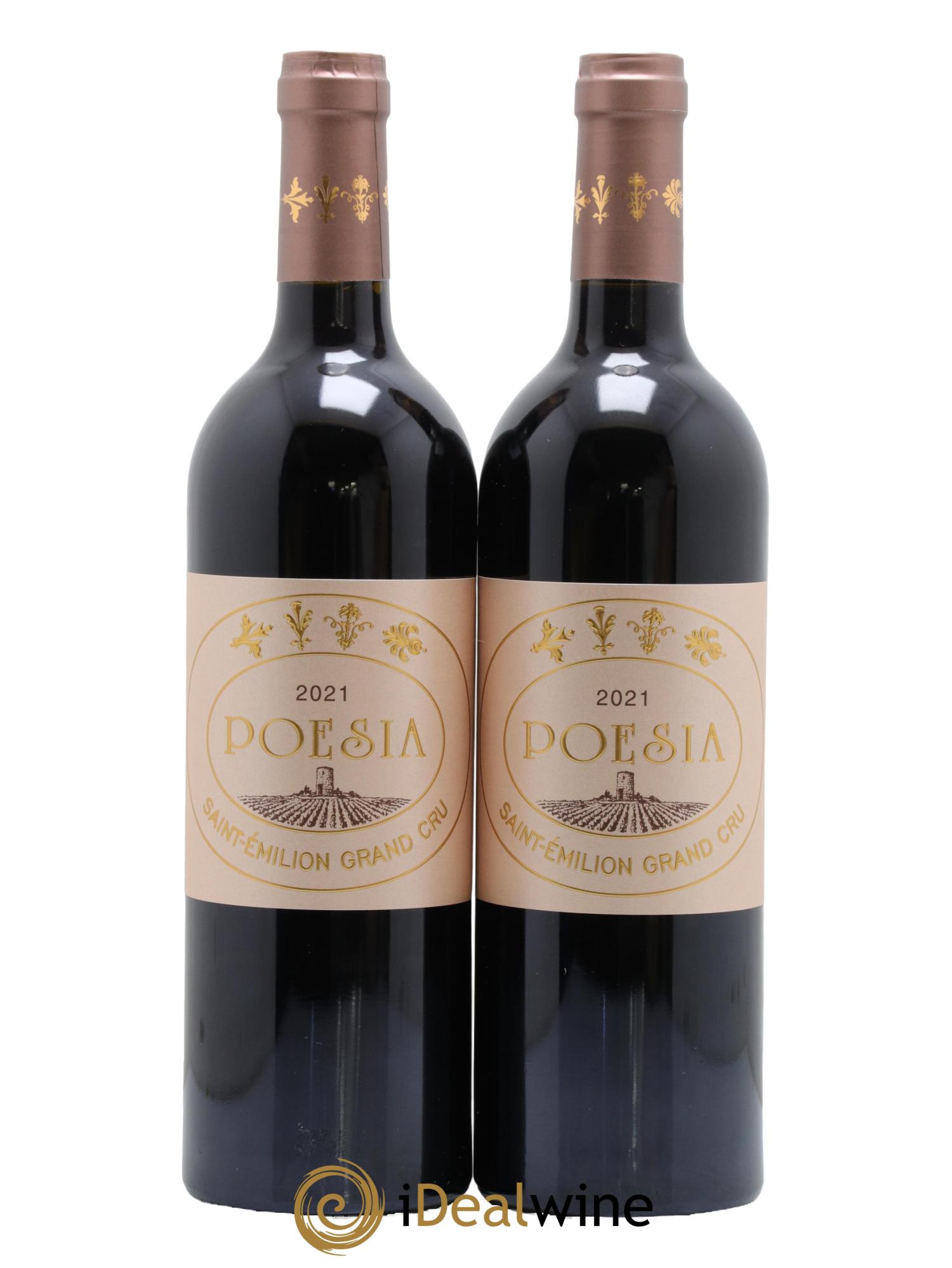 Saint-Émilion Grand Cru Château Poesia 2021 - Lot of 2 bottles - 0