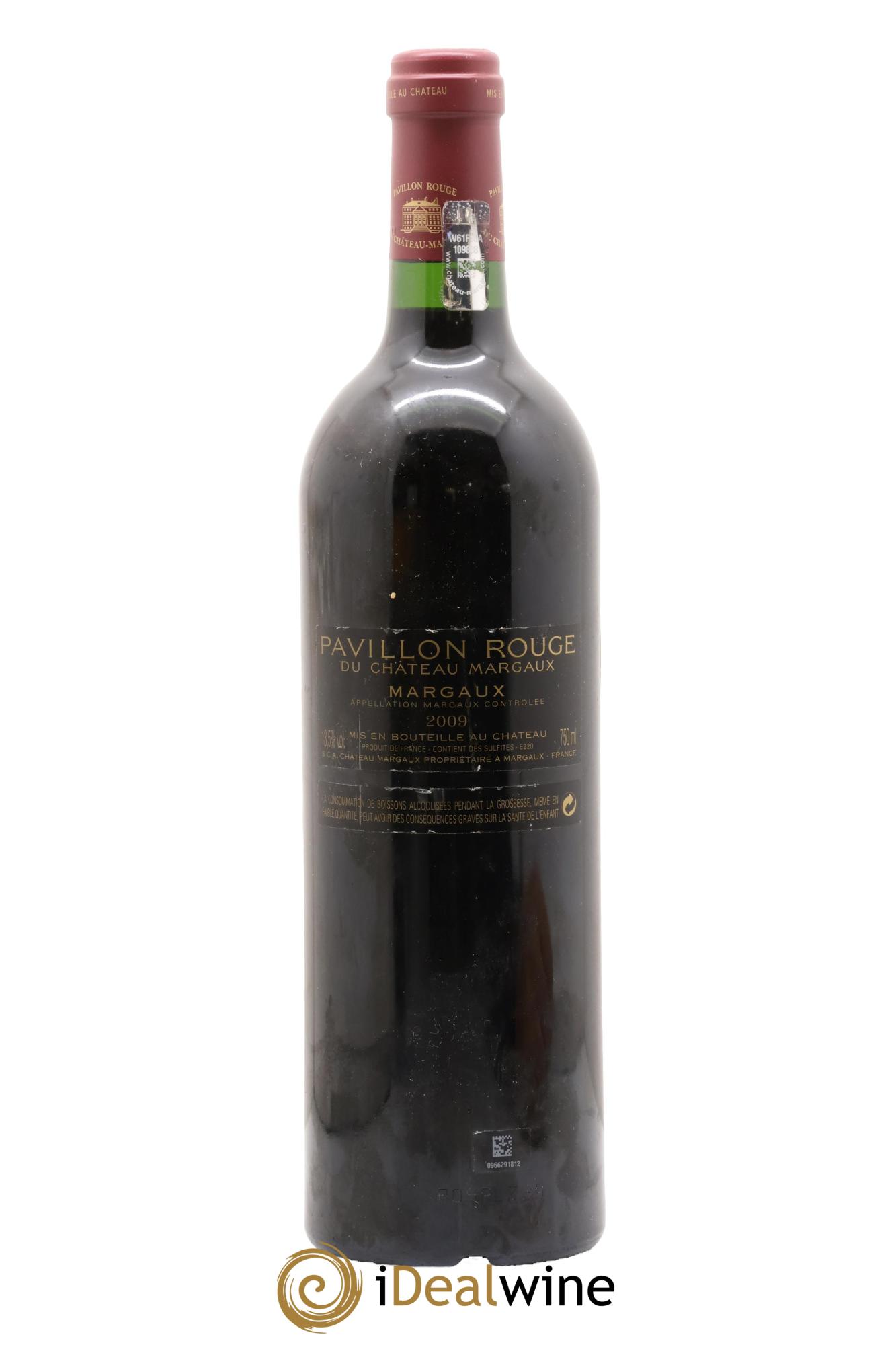 Pavillon Rouge du Château Margaux Second Vin 2009 - Lot de 1 bouteille - 1