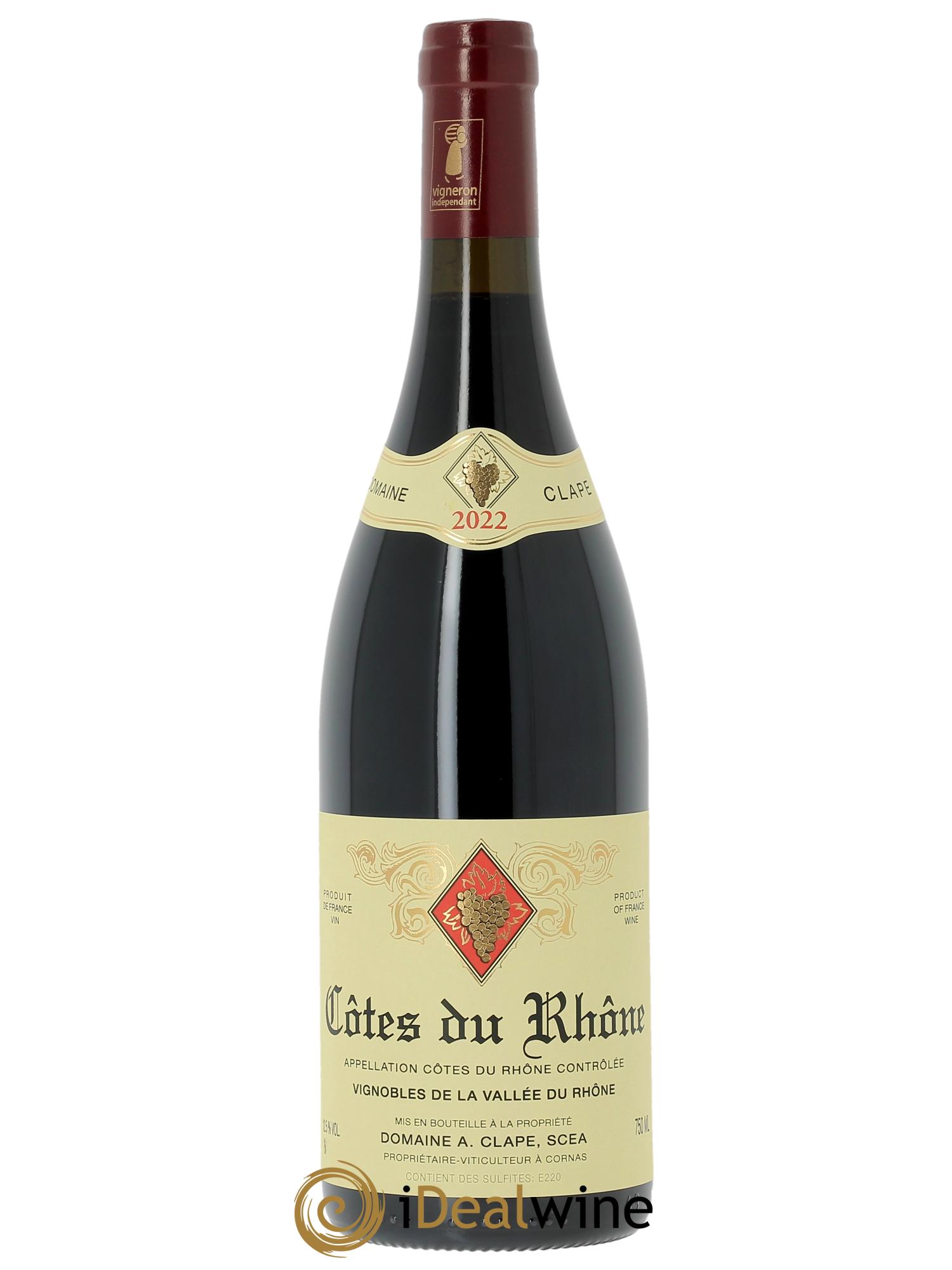 Côtes-du-Rhône Auguste Clape  2022 - Lot de 1 bouteille - 0