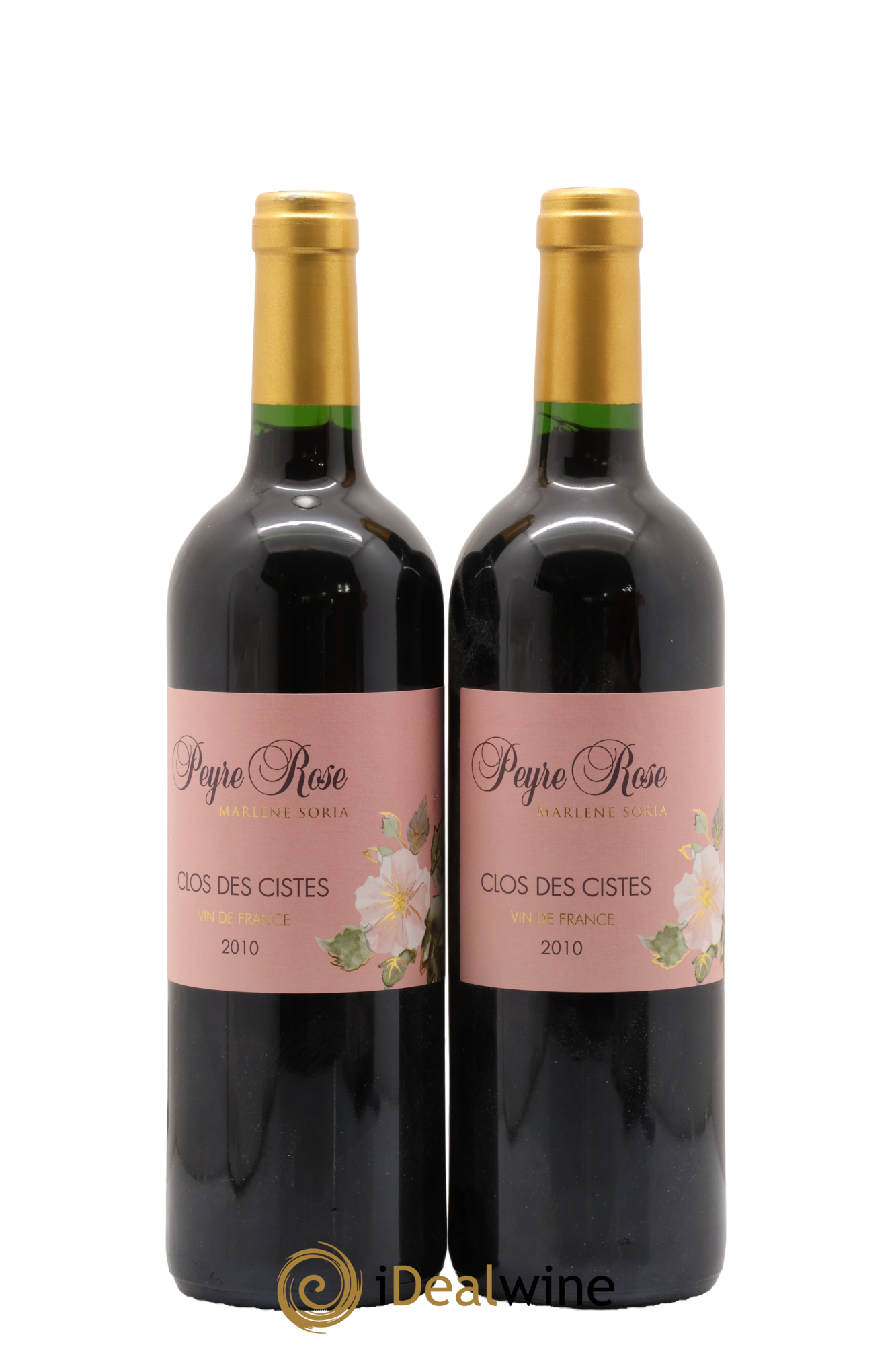 Vin de France (anciennement Coteaux du Languedoc) Domaine Peyre Rose Les Cistes Marlène Soria 2010 - Posten von 2 Flaschen - 0