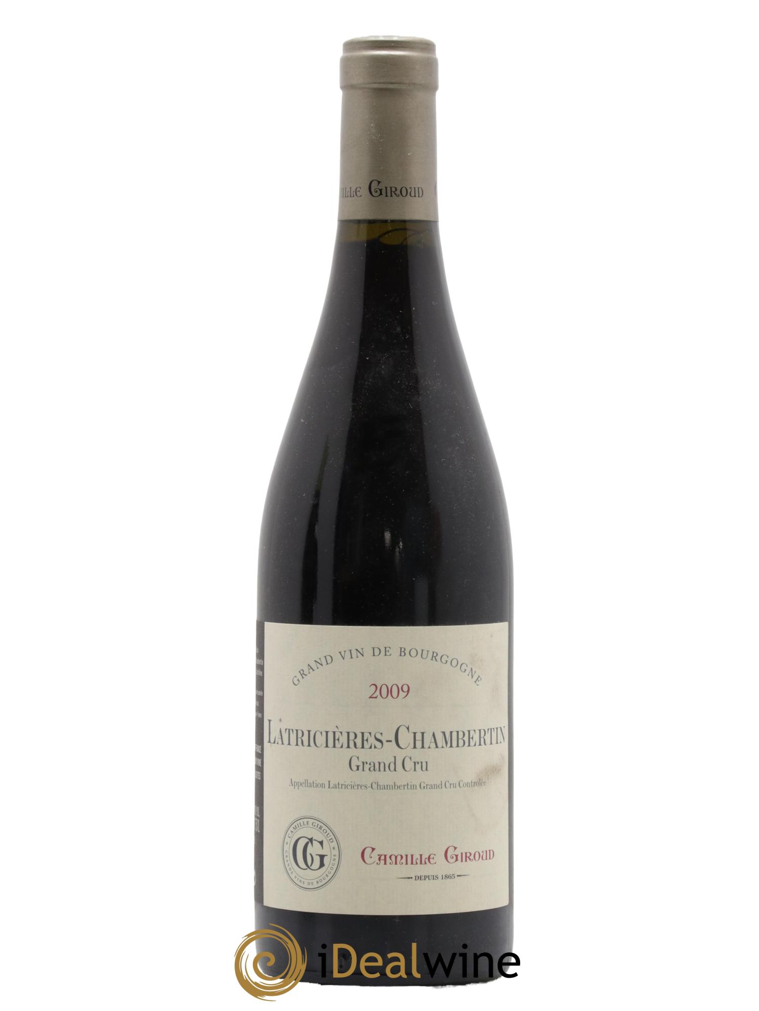Latricières-Chambertin Grand Cru Camille Giroud (Domaine) 2009 - Lot de 1 bouteille - 0