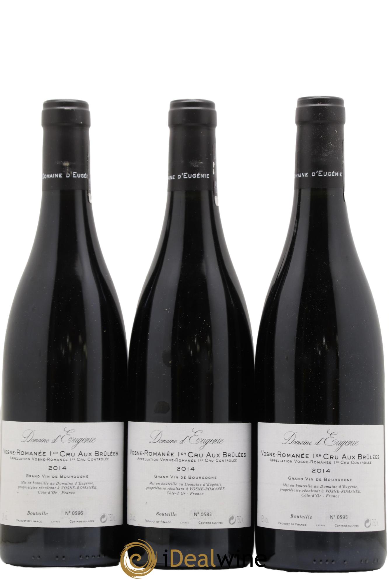Vosne-Romanée 1er Cru Les Brûlées Domaine René Engel - Domaine Eugénie 2014 - Lot of 6 bottles - 4