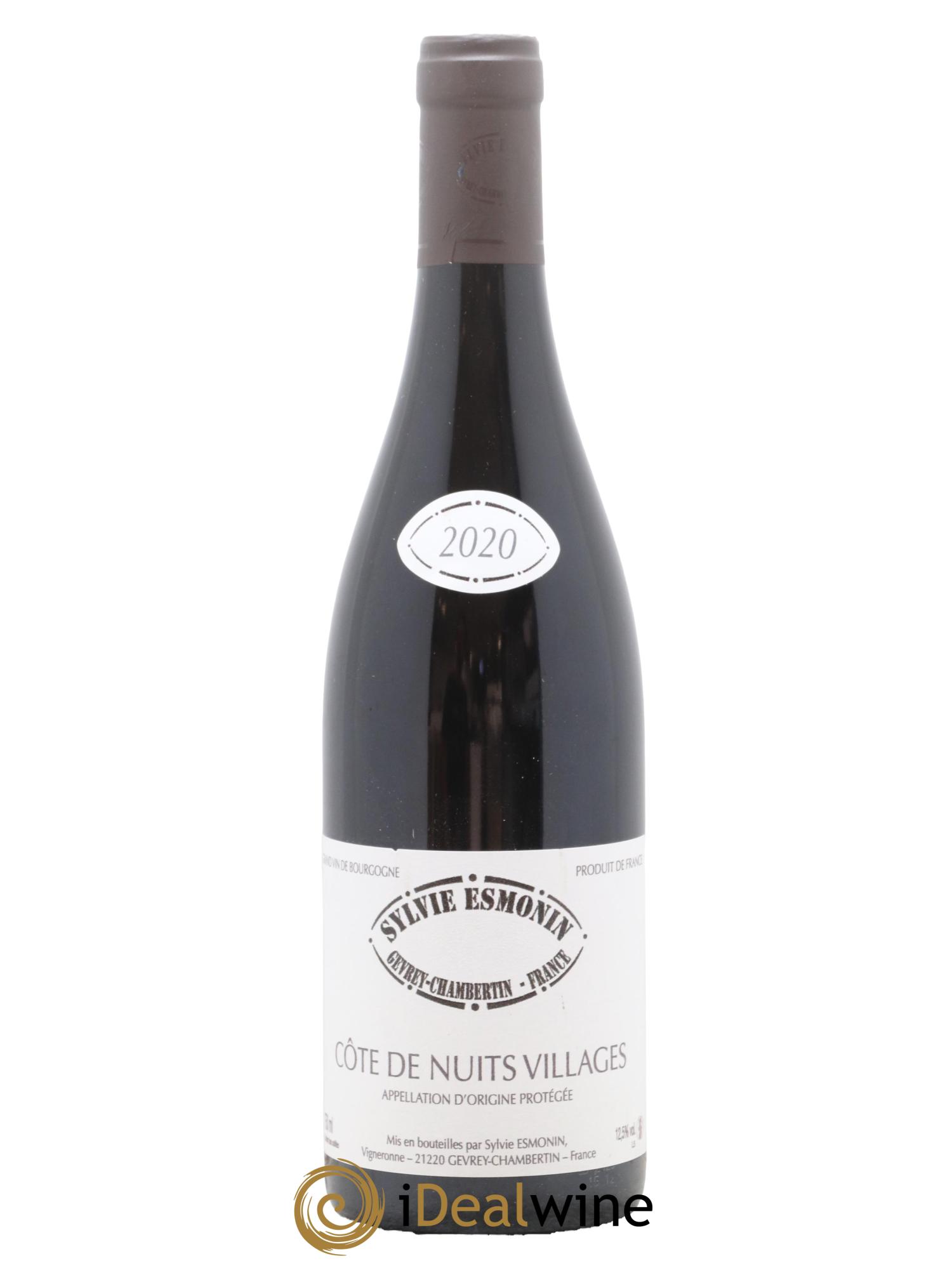 Côte de Nuits-Villages Sylvie Esmonin 2020 - Lot de 1 bouteille - 0