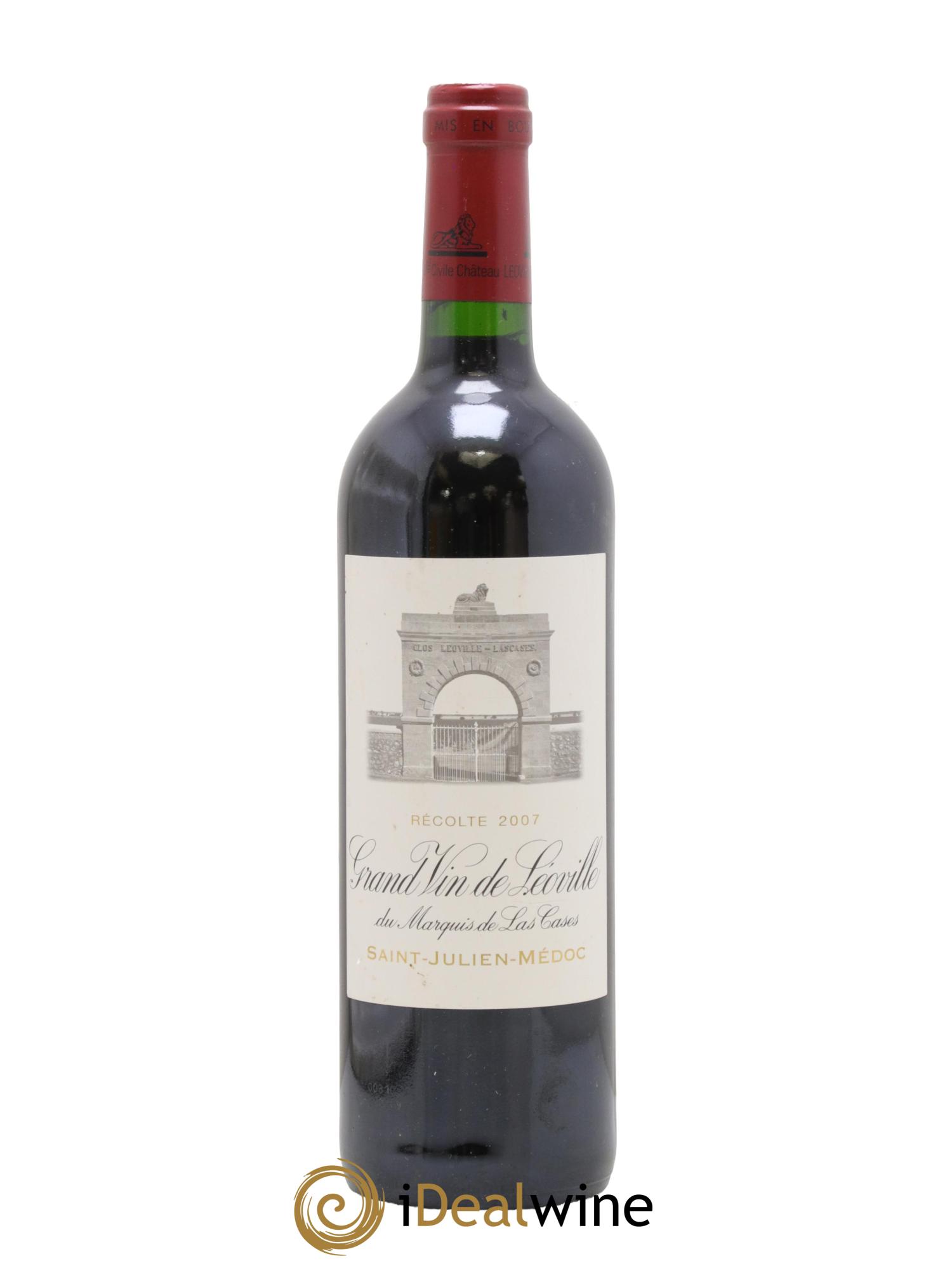 Château Léoville Las Cases 2ème Grand Cru Classé 2007 - Lot of 1 bottle - 0