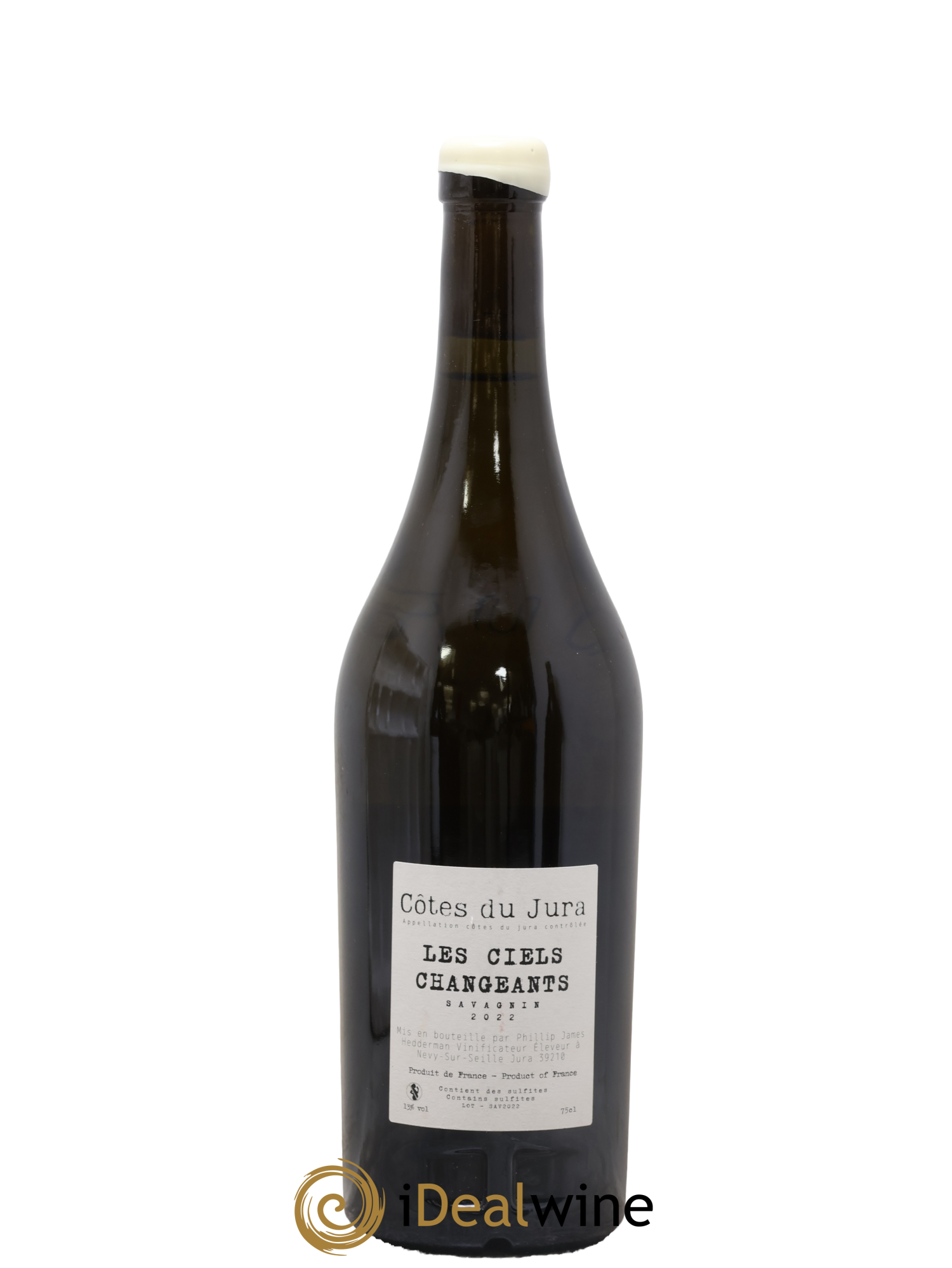 Côtes du Jura Savagnin Les Ciels Changeants 2022 - Lot of 1 bottle - 1