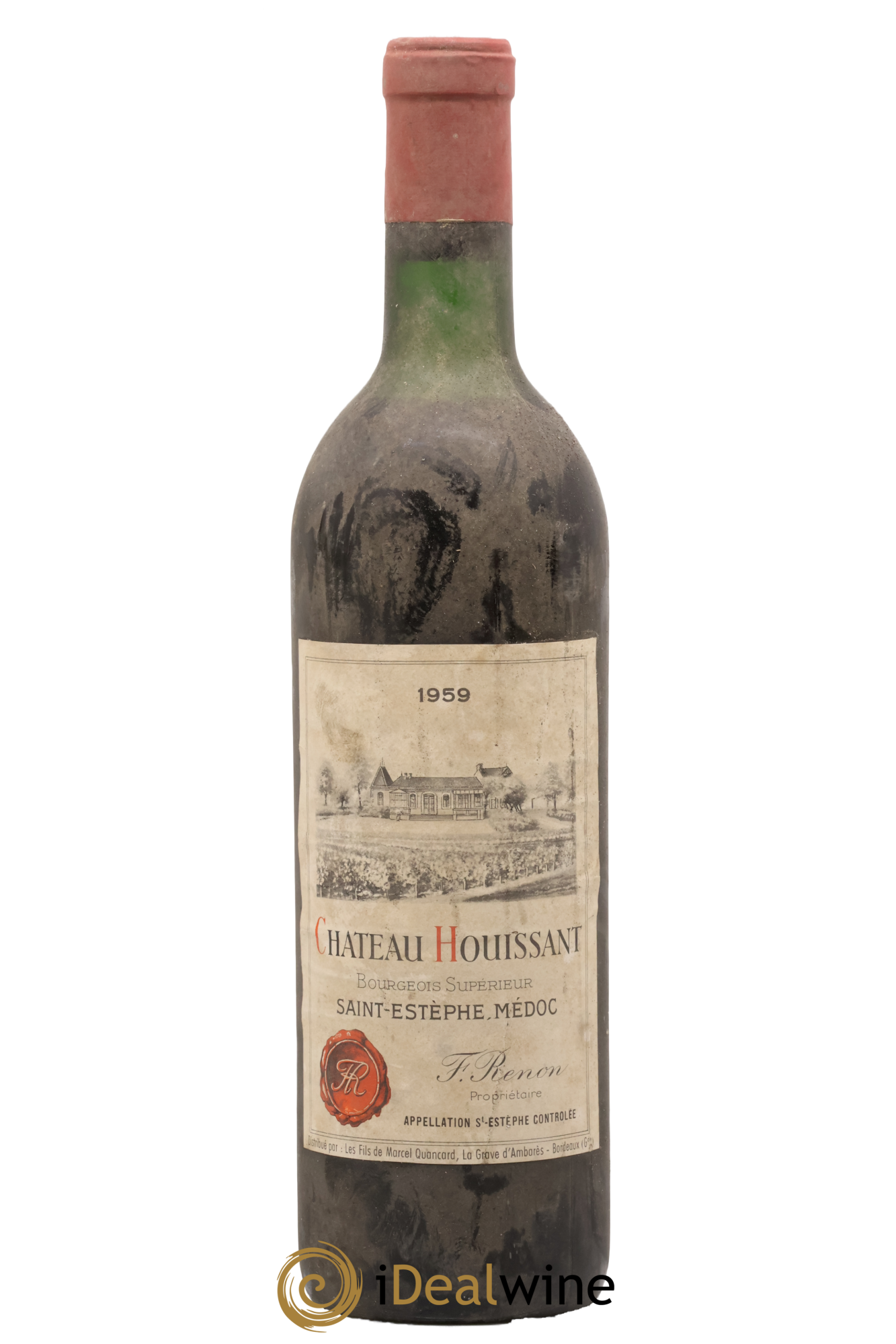Saint-Estèphe Château Houissant 1959 - Lot of 1 bottle - 0