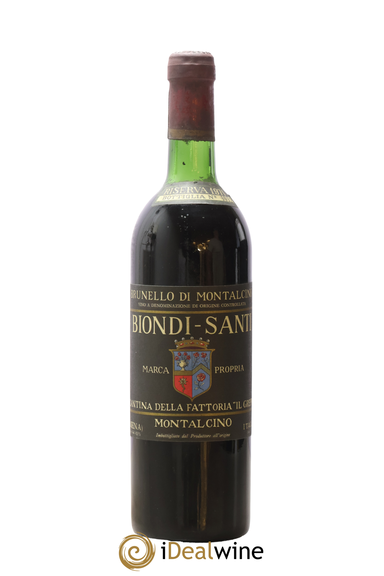 Brunello di Montalcino DOCG Riserva Tenuta Greppo Biondi-Santi 1971 - Lot of 1 bottle - 0