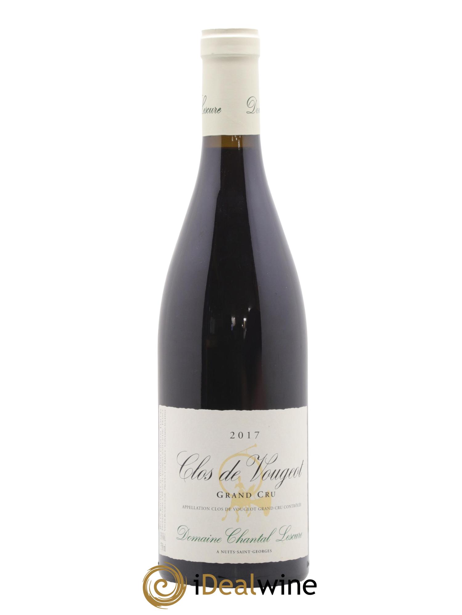 Clos de Vougeot Grand Cru Chantal Lescure 2017 - Lot de 1 bouteille - 0