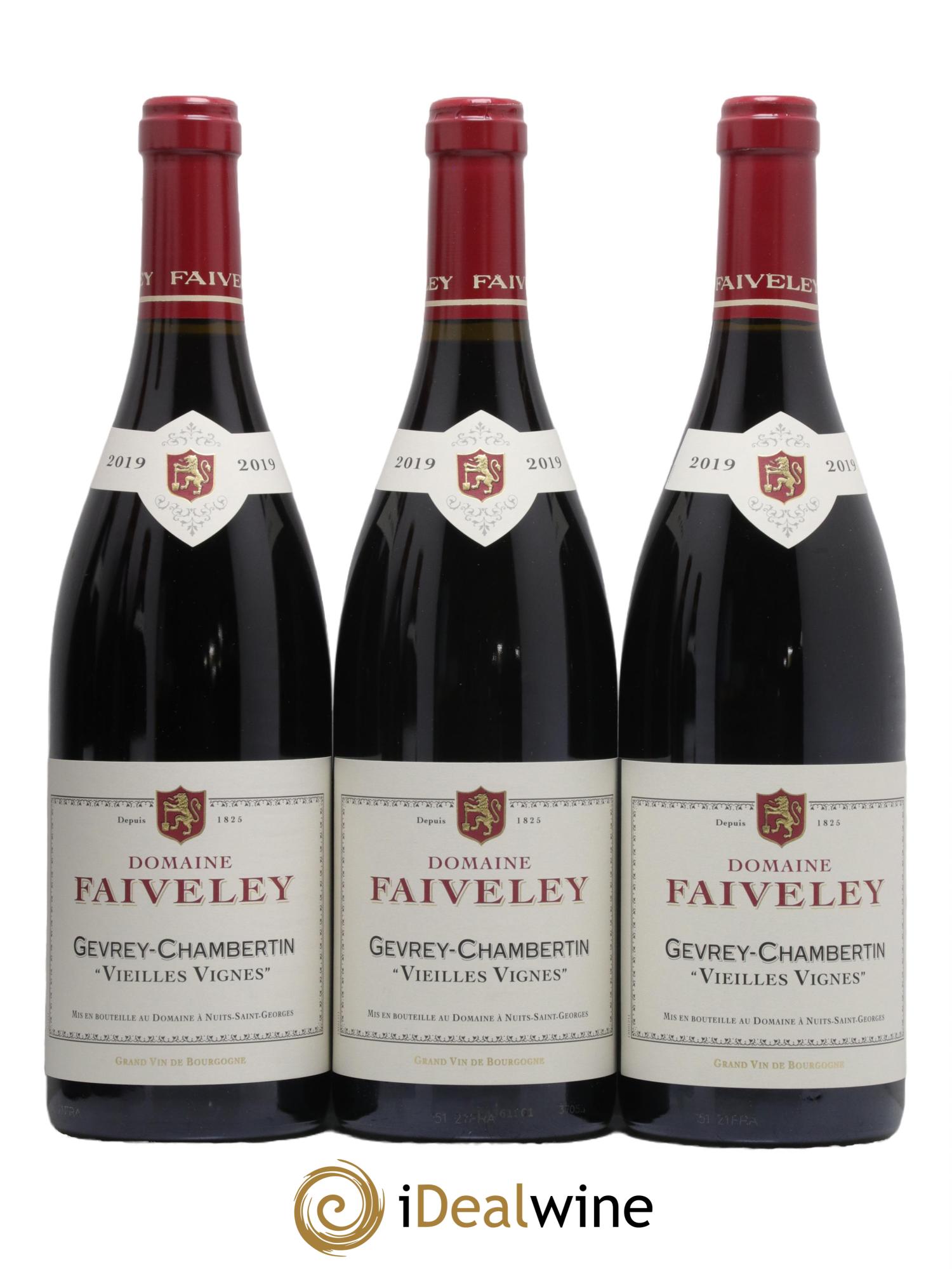 Gevrey-Chambertin Vieilles Vignes Faiveley 2019 - Lot de 6 bouteilles - 1