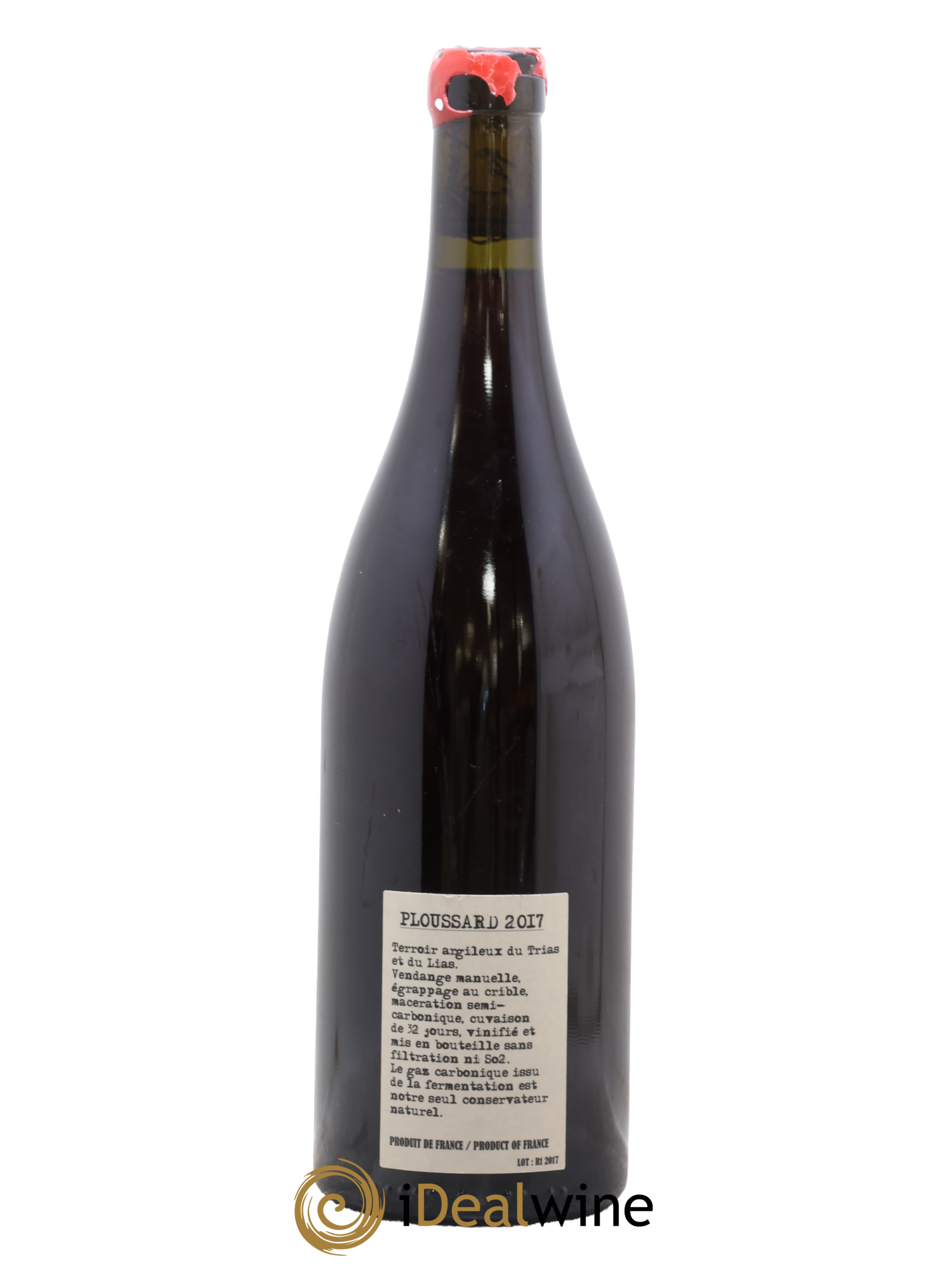 Arbois Ploussard Adeline Houillon & Renaud Bruyère 2017 - Lotto di 1 bottiglia - 1