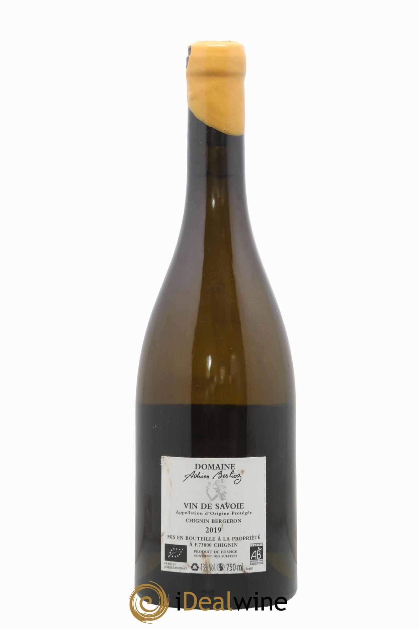 Vin de Savoie Chignin-Bergeron Raipoumpou Adrien Berlioz 2019 - Posten von 1 Flasche - 1
