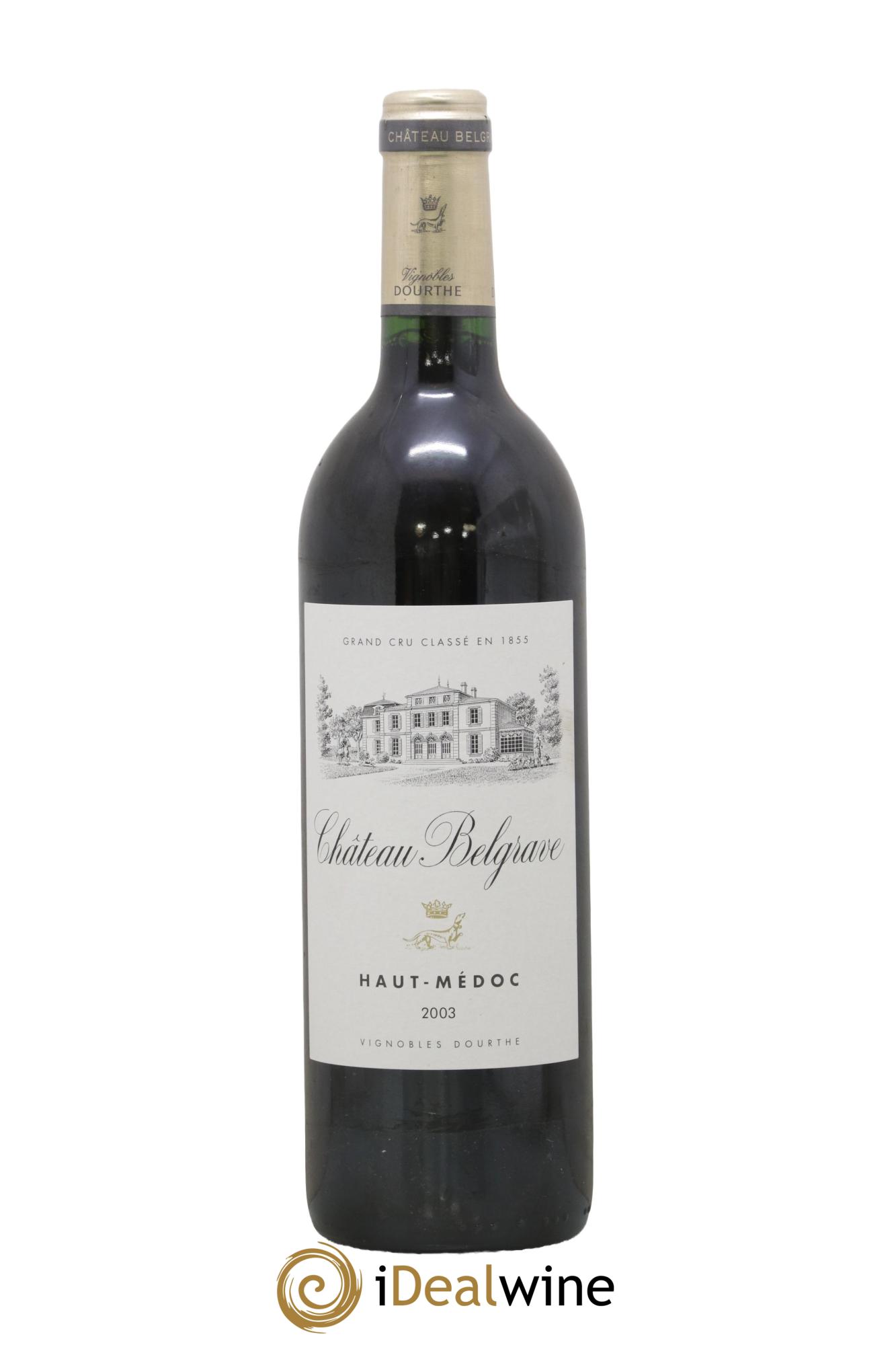 Château Belgrave 5ème Grand Cru Classé 2003 - Lotto di 1 bottiglia - 0