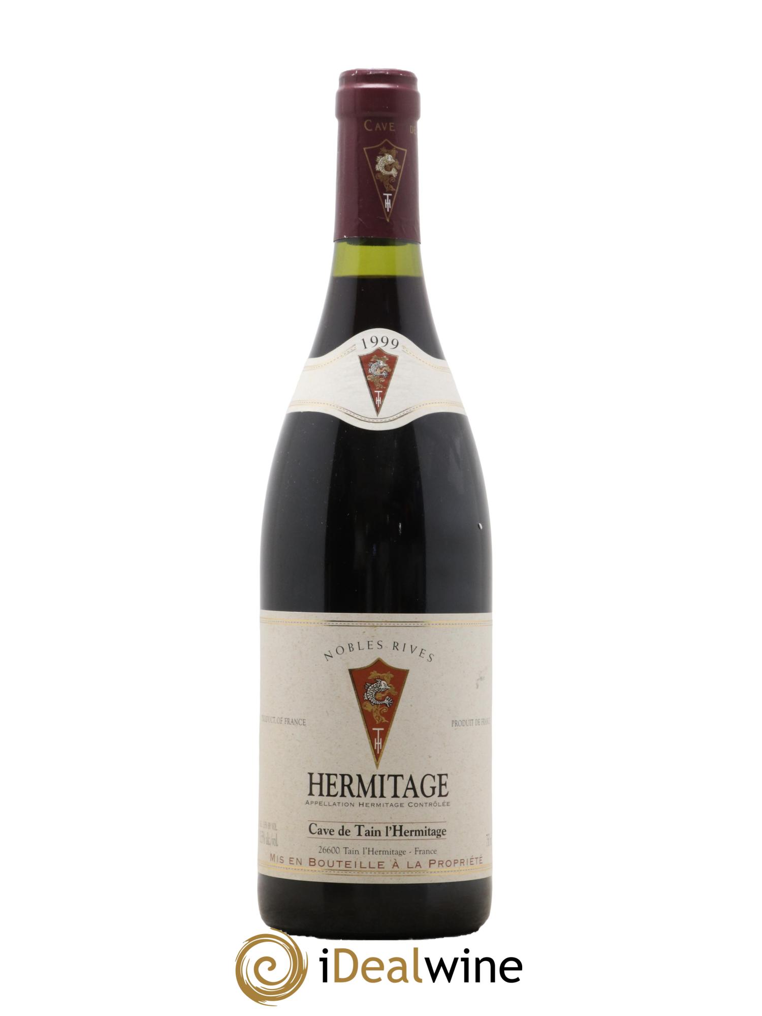 Hermitage Nobles Rives Cave de Tain l'Hermitage 1999 - Lot de 1 bouteille - 0