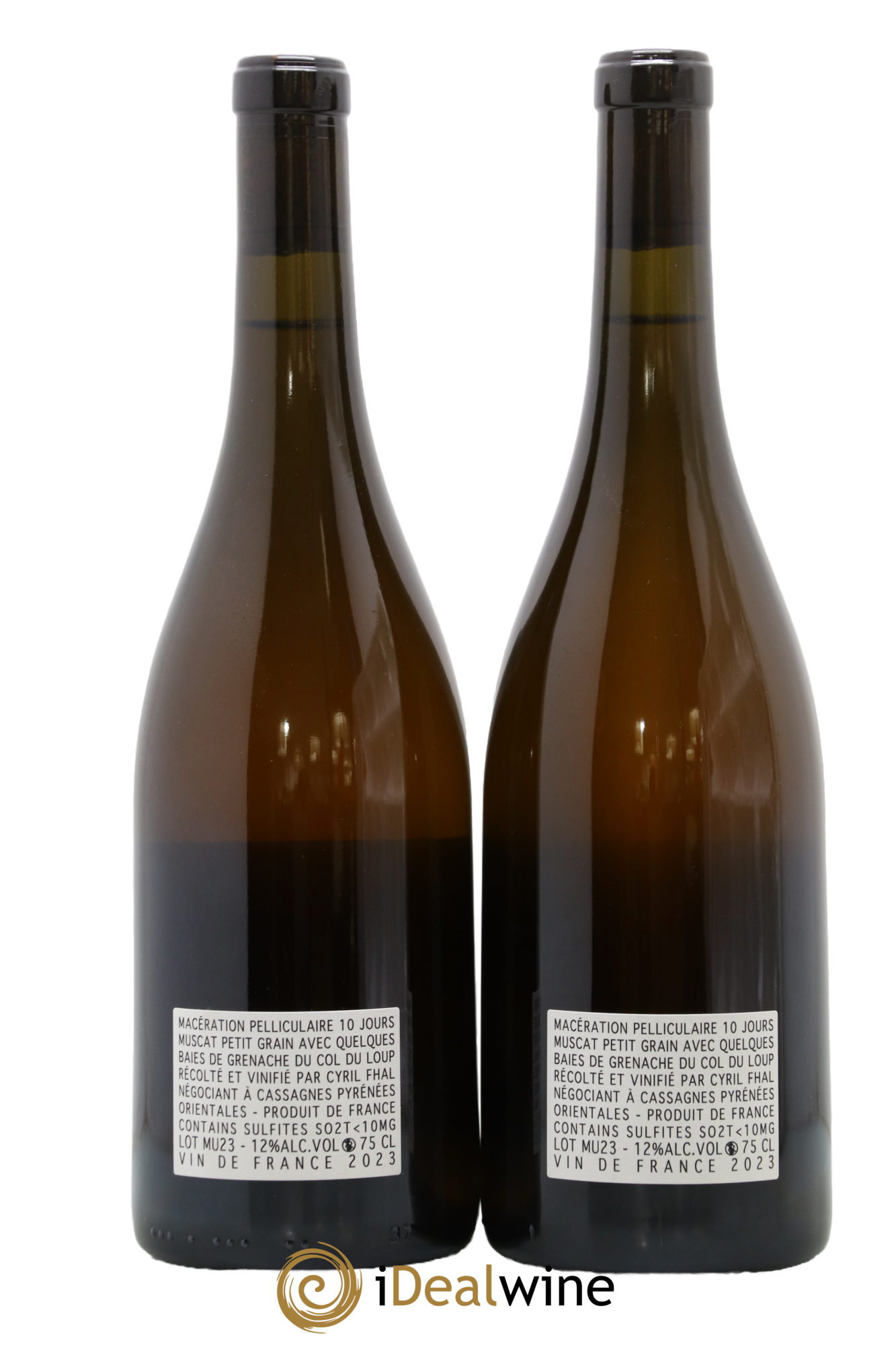Vin de France MU Cyril Fhal 2023 - Posten von 2 Flaschen - 1