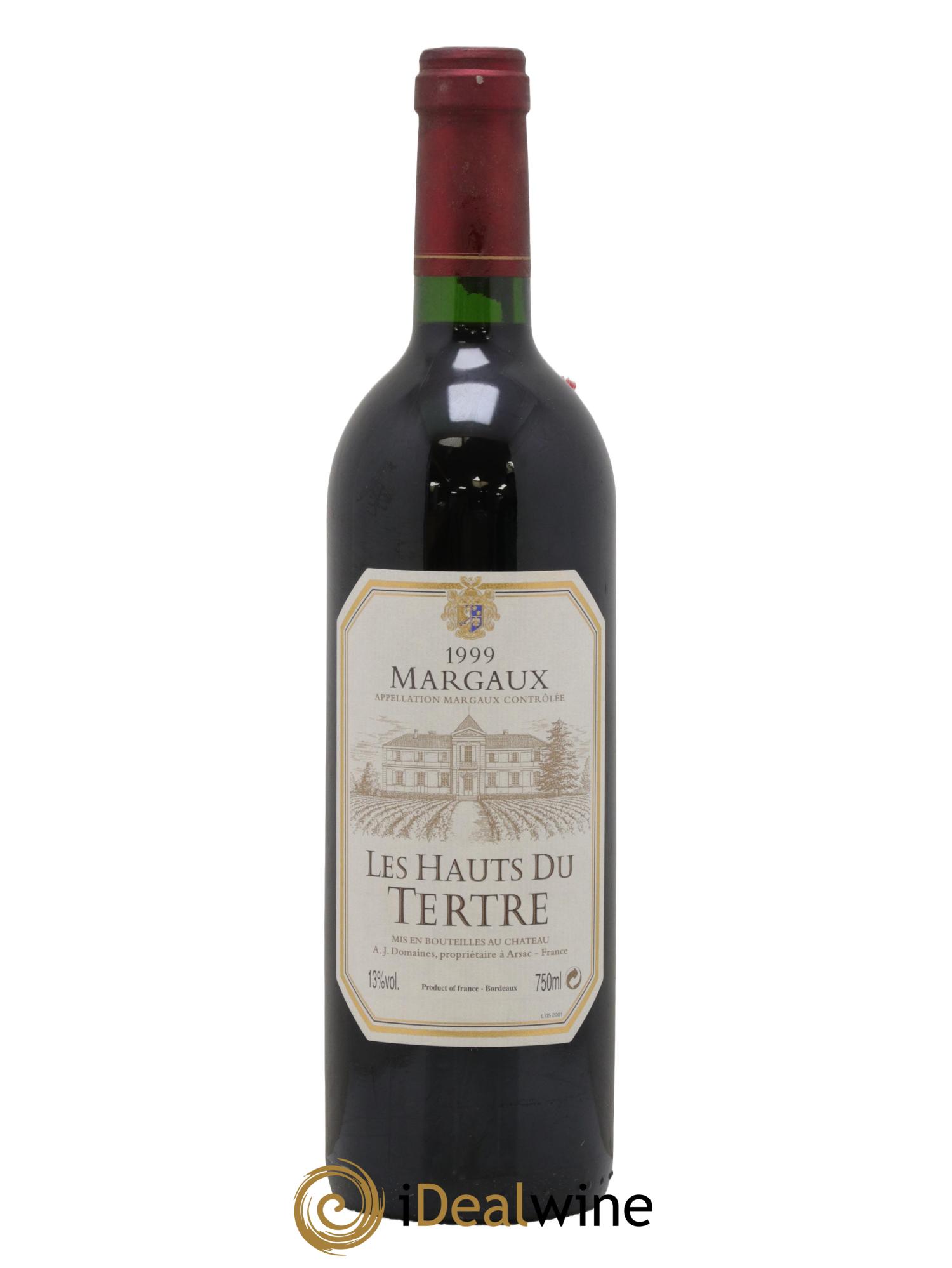 Les Hauts du Tertre 1999 - Lot de 1 bouteille - 0