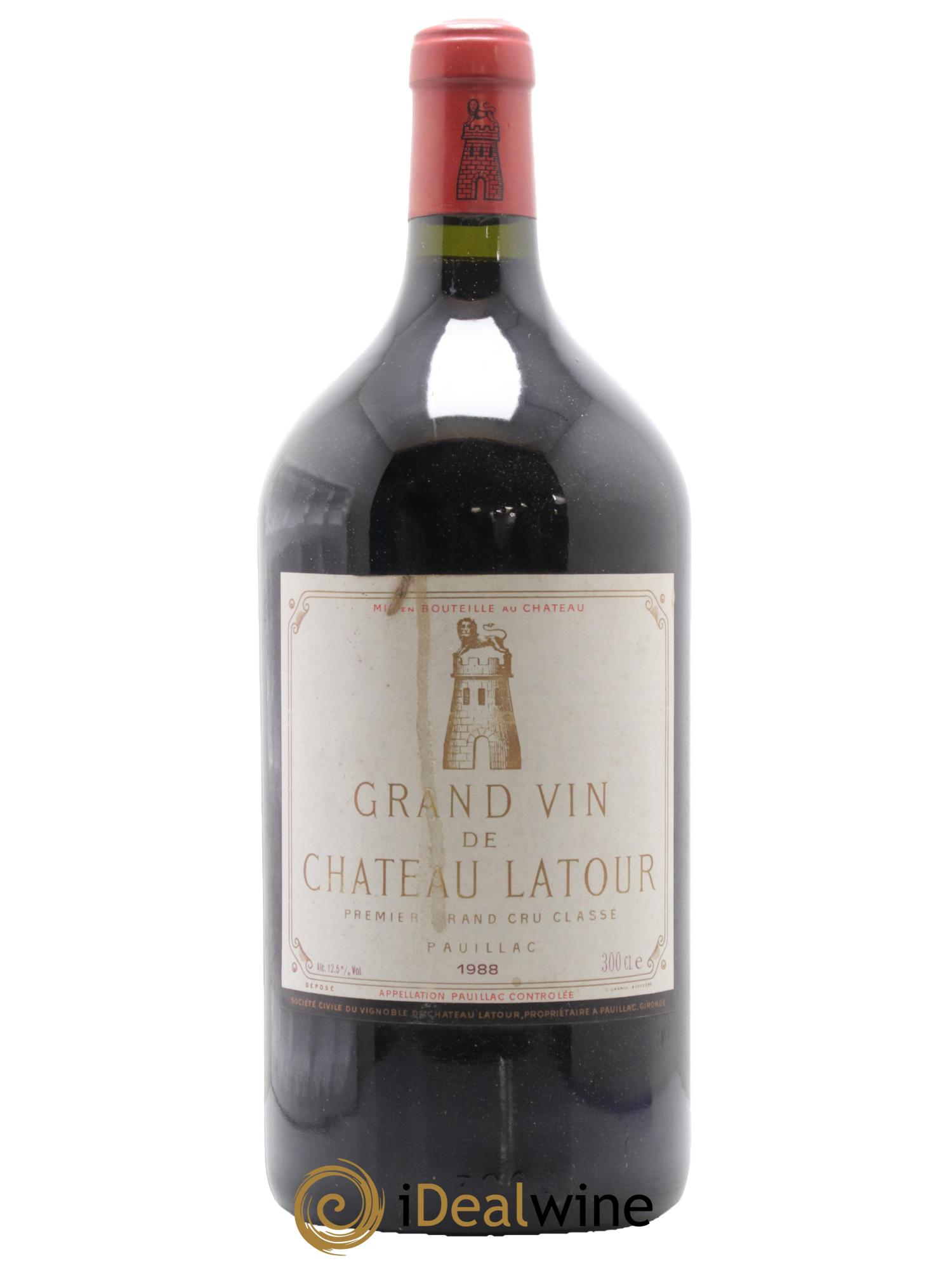 Château Latour 1er Grand Cru Classé 1988 - Posten von 1 Doppel-Magnum - 1