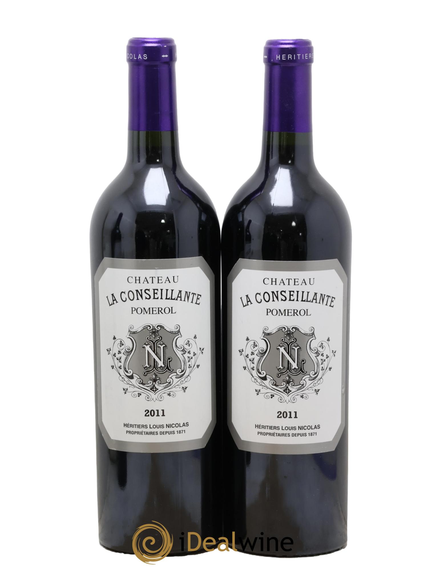Château la Conseillante 2011 - Lot of 2 bottles - 0