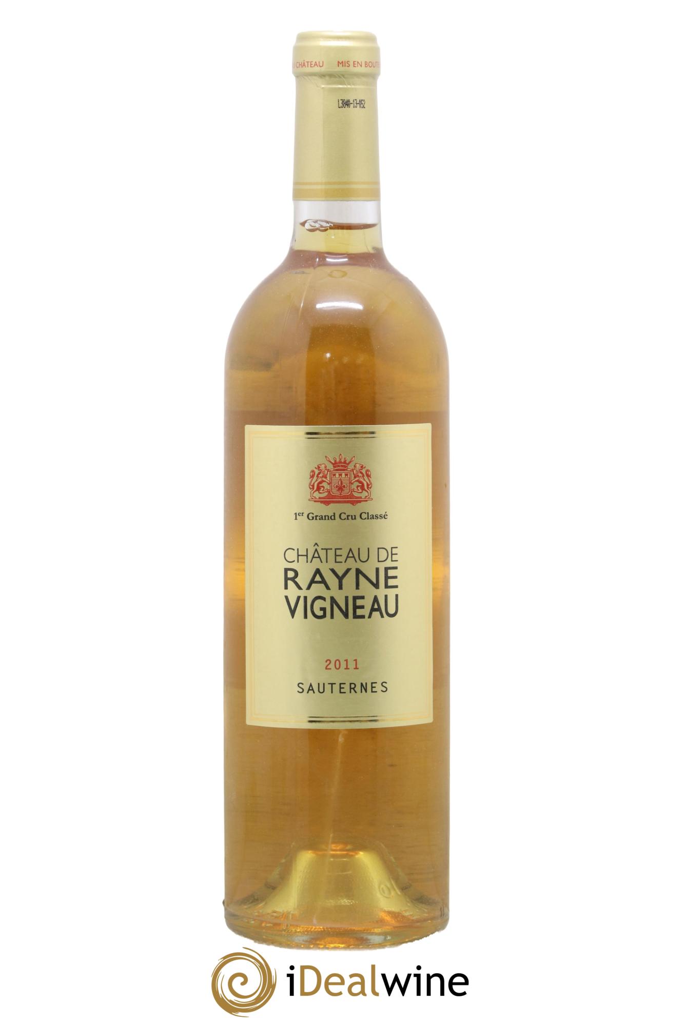 Château de Rayne Vigneau 1er Grand Cru Classé 2011 - Lot of 1 bottle - 0