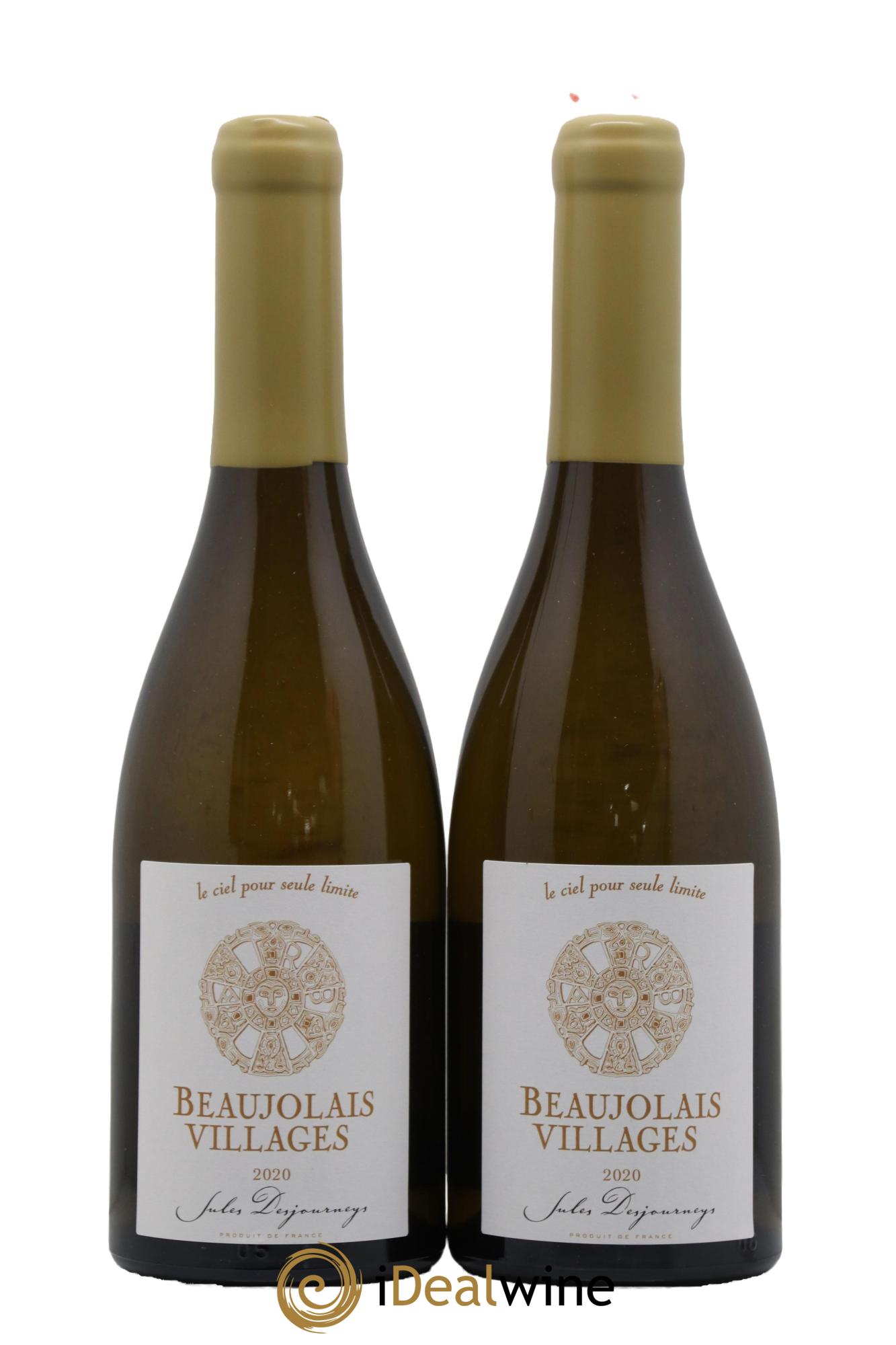 Beaujolais Villages Jules Desjourneys 2020 - Lot de 2 bouteilles - 0