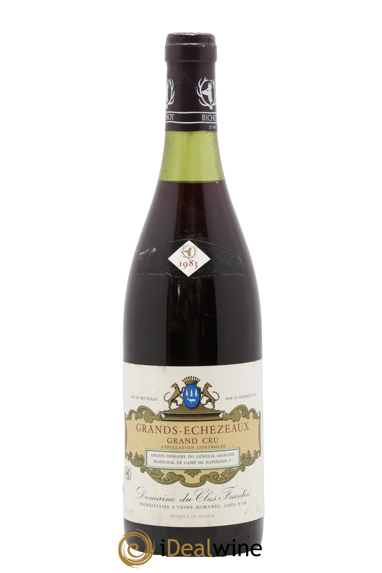 Grands-Echezeaux Grand Cru Clos Frantin - Albert Bichot 1983 - Lot of 1 bottle - 0