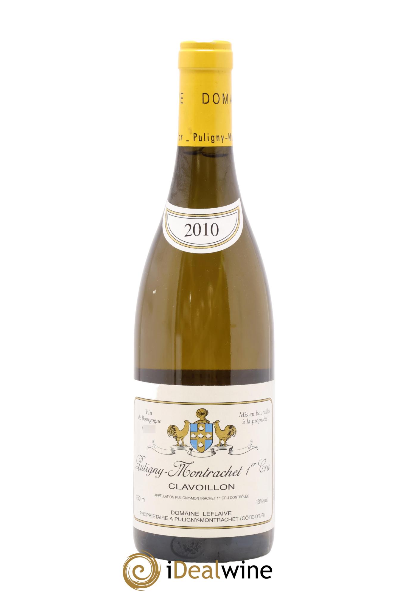 Puligny-Montrachet 1er Cru Clavoillon Leflaive (Domaine) 2010 - Lote de 1 botella - 0