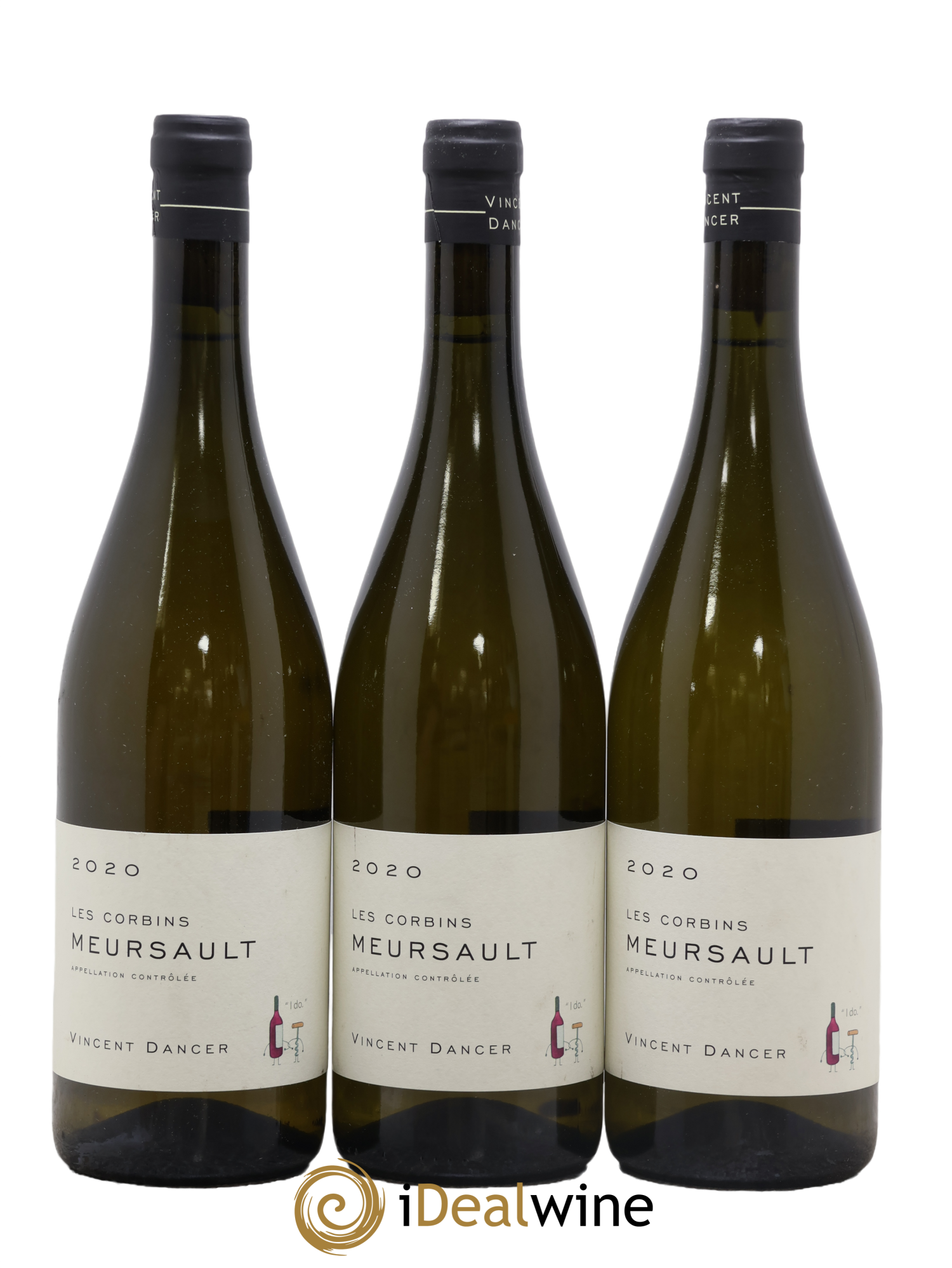Meursault Les Corbins Vincent Dancer 2020 - Posten von 3 Flaschen - 0