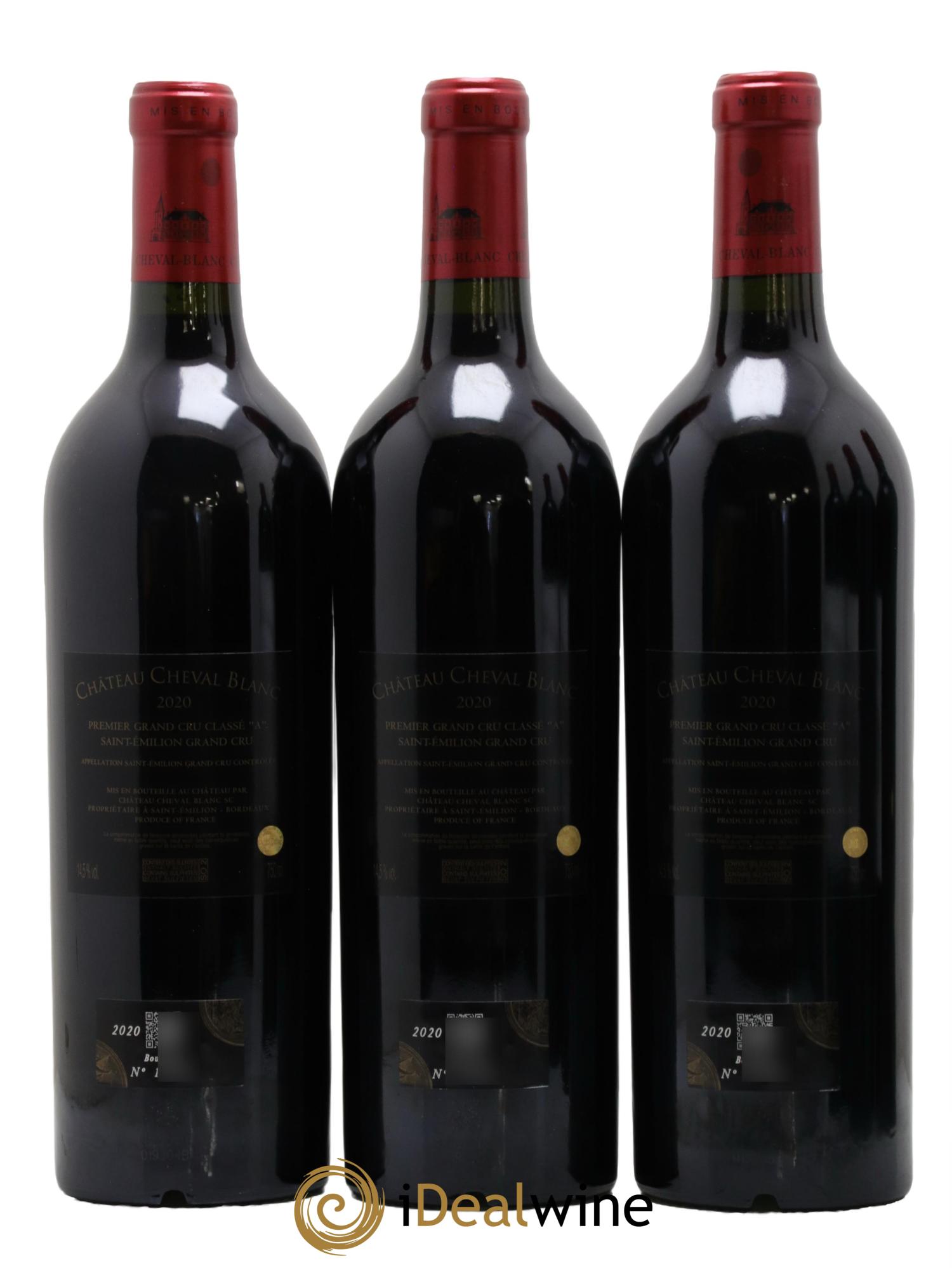 Château Cheval Blanc 1er Grand Cru Classé A 2020 - Lotto di 6 bottiglie - 2