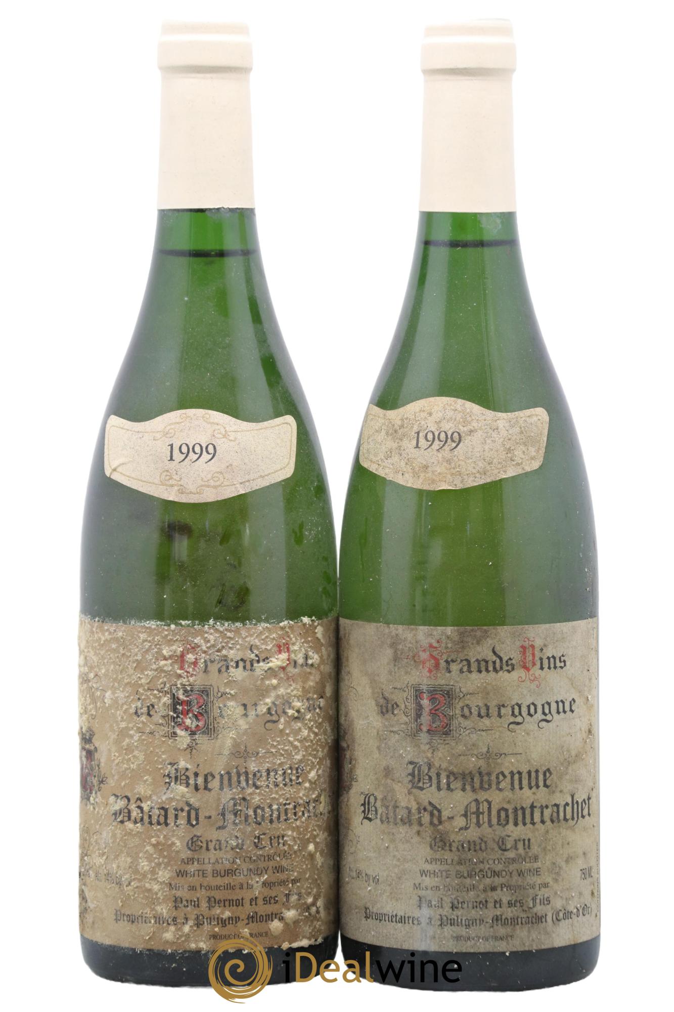 Bienvenues-Bâtard-Montrachet Grand Cru Paul Pernot 1999 - Lot de 2 bouteilles - 0