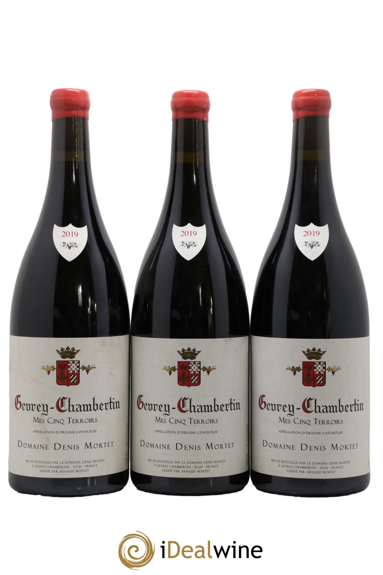 Gevrey-Chambertin Mes Cinq Terroirs Denis Mortet (Domaine) 2019 - Lotto di 3 magnum - 0