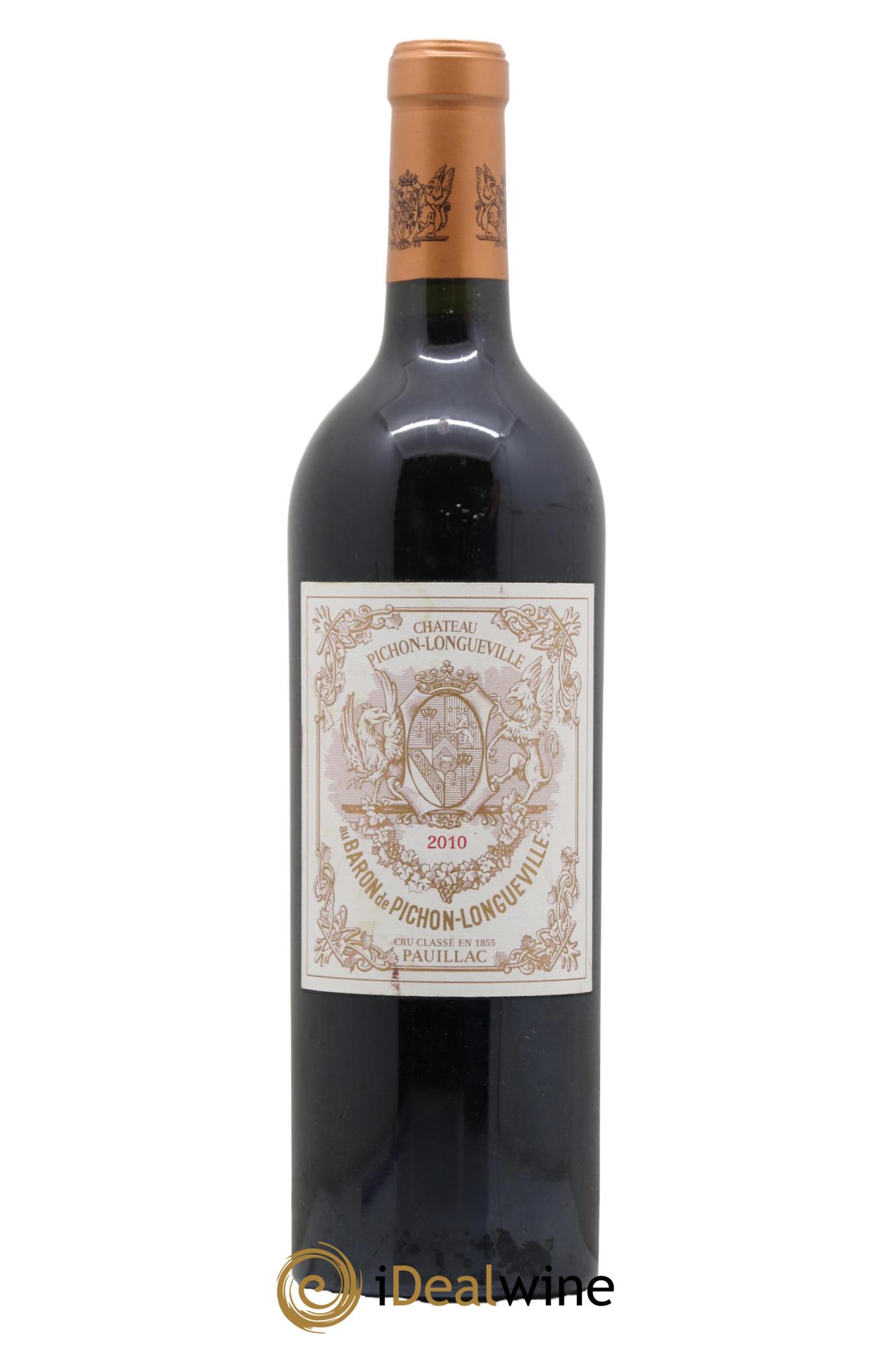 Pichon Longueville Baron 2ème Grand Cru Classé 2010 - Lot de 1 bouteille - 0