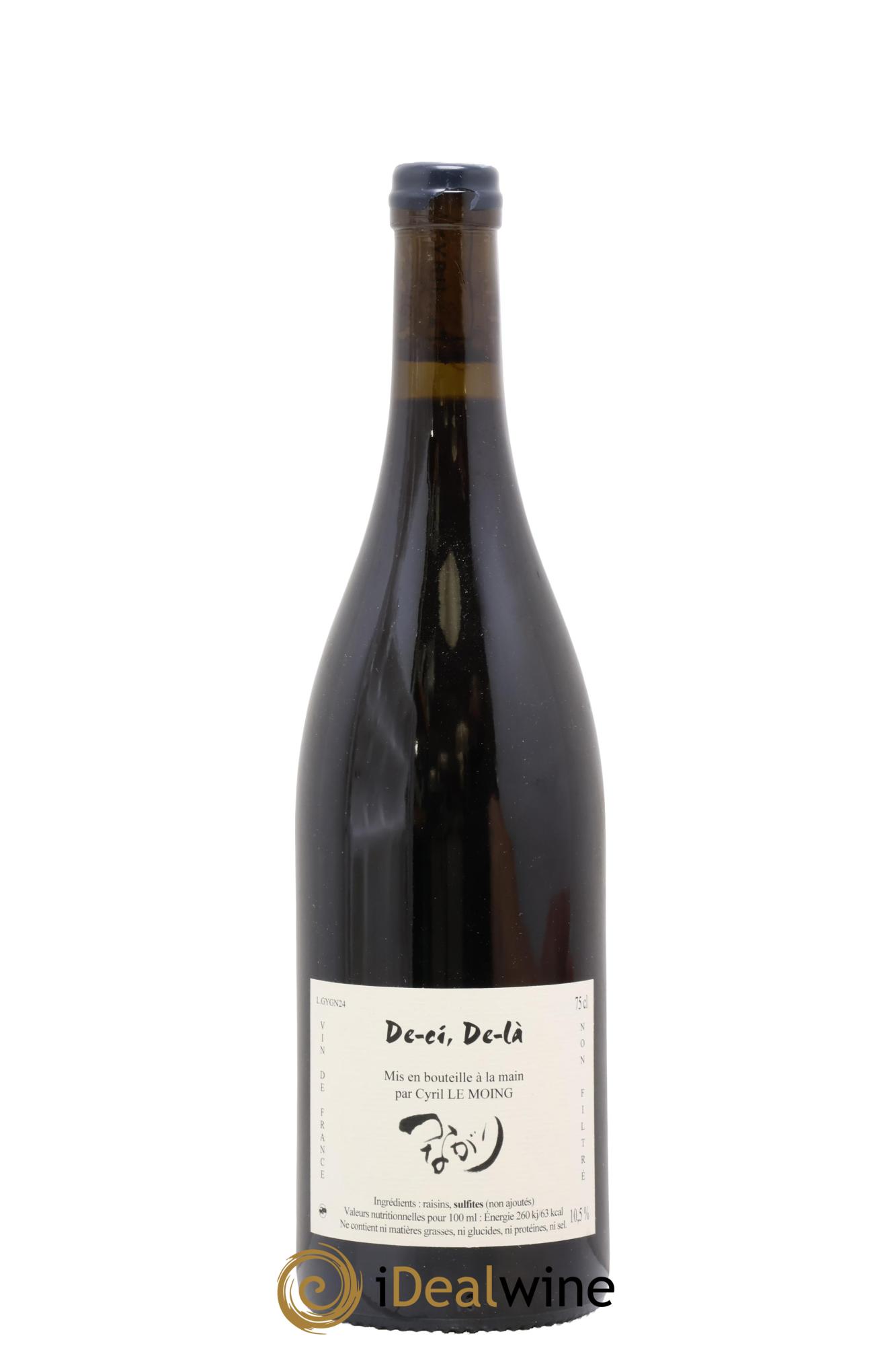 Vin de France De-ci De-Là Cyril et Sylvia Le Moing 2024 - Posten von 1 Flasche - 0