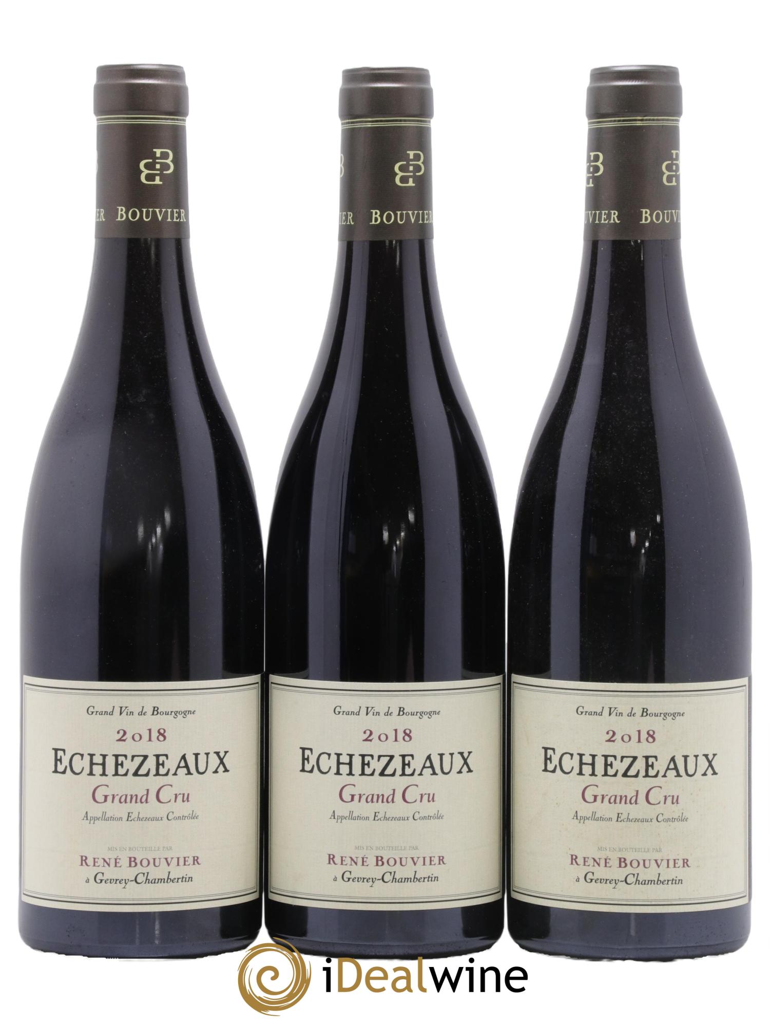 Echezeaux Grand Cru René Bouvier (Domaine) 2018 - Lot de 3 bouteilles - 0