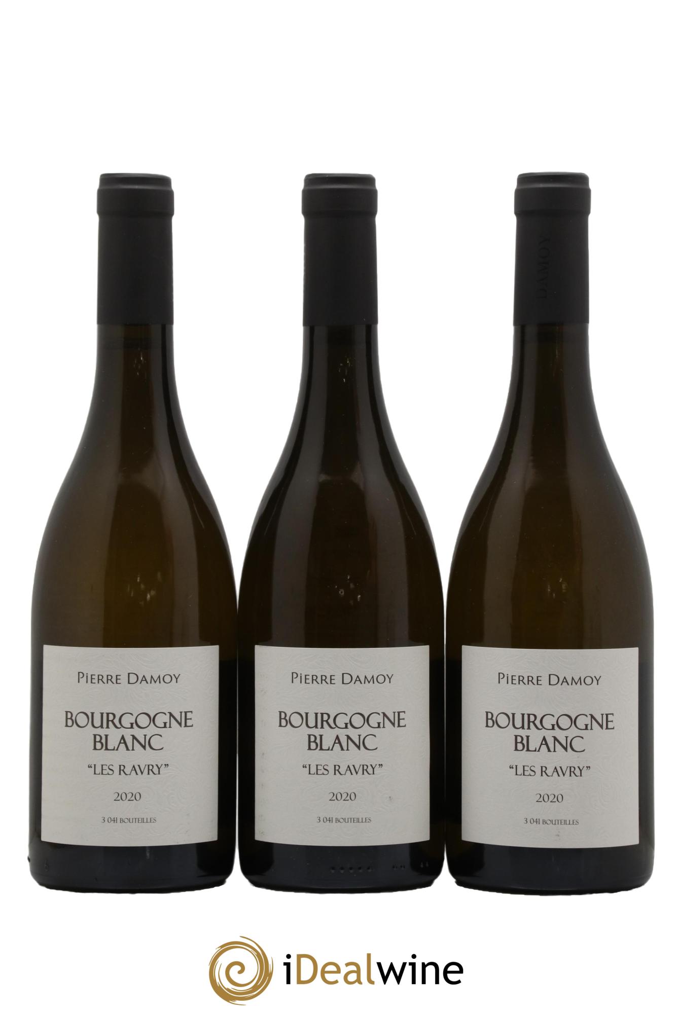 Bourgogne Chardonnay Les Ravry Pierre Damoy 2020 - Lot de 3 bouteilles - 0