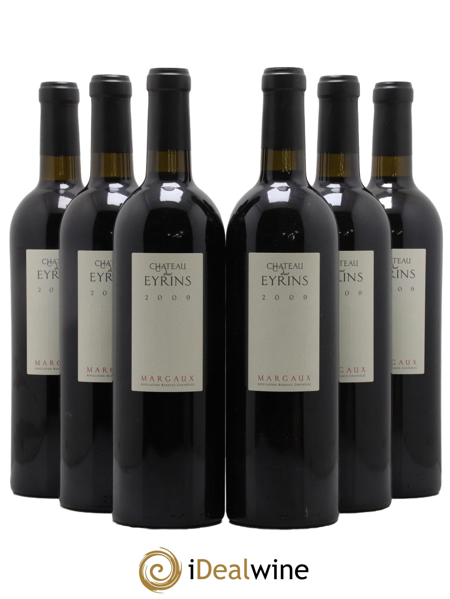 Margaux Château des Eyrins 2009 - Lot de 6 bouteilles - 0