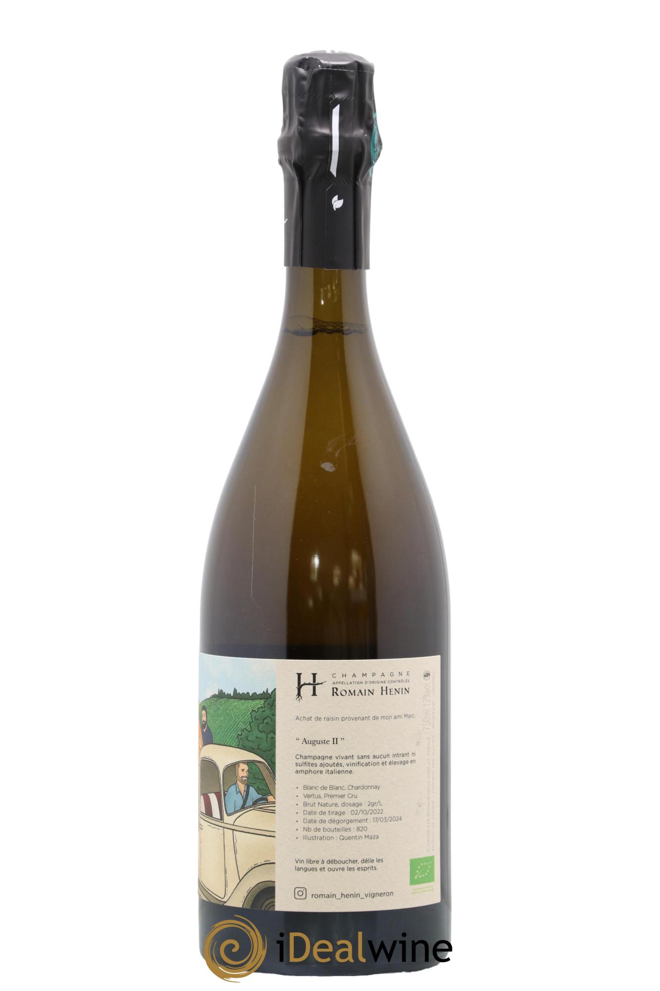 Auguste II Romain Henin - Lot de 1 bouteille - 1