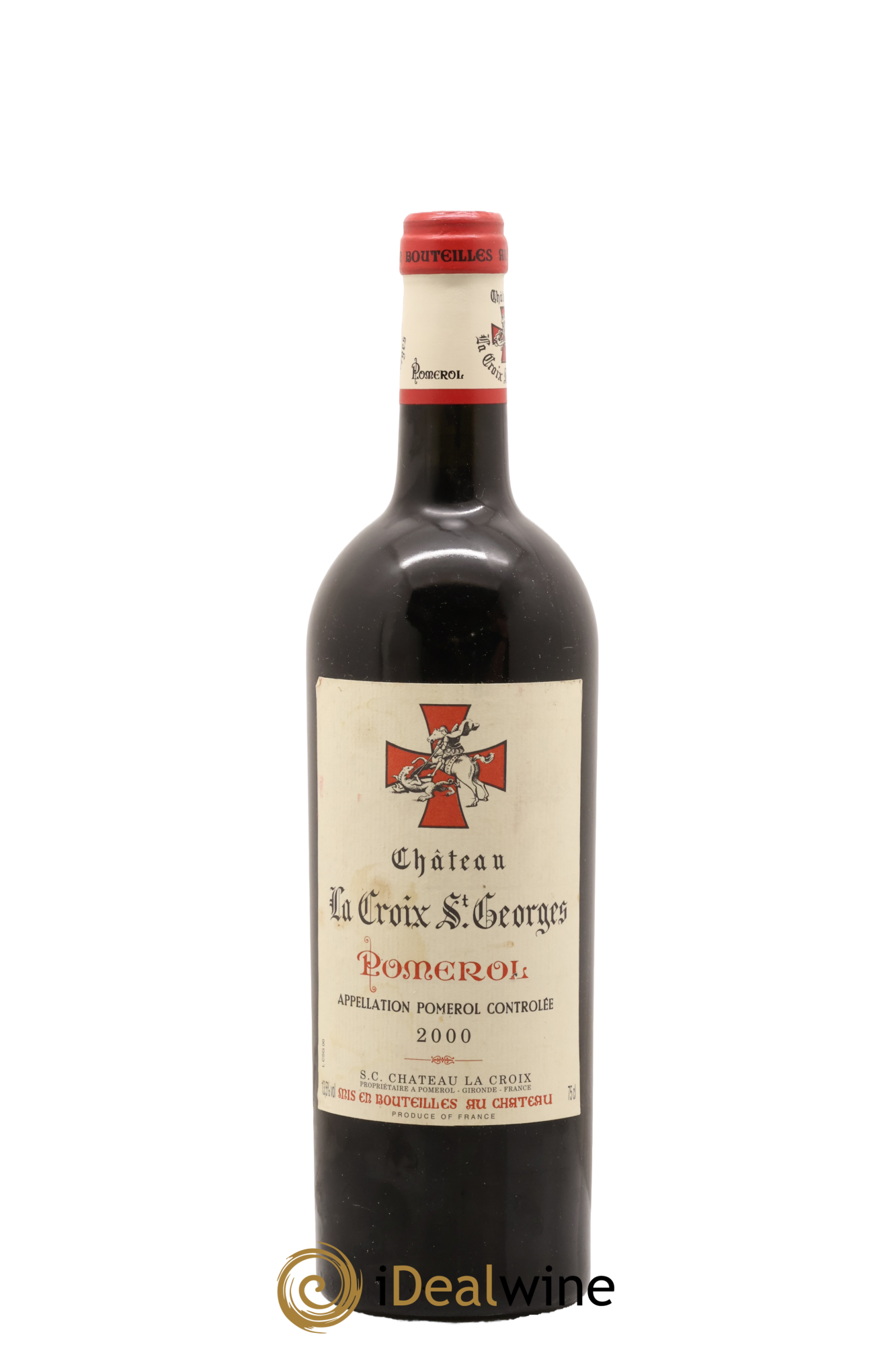 Château la Croix Saint-Georges 2000 - Lot de 1 bouteille - 0