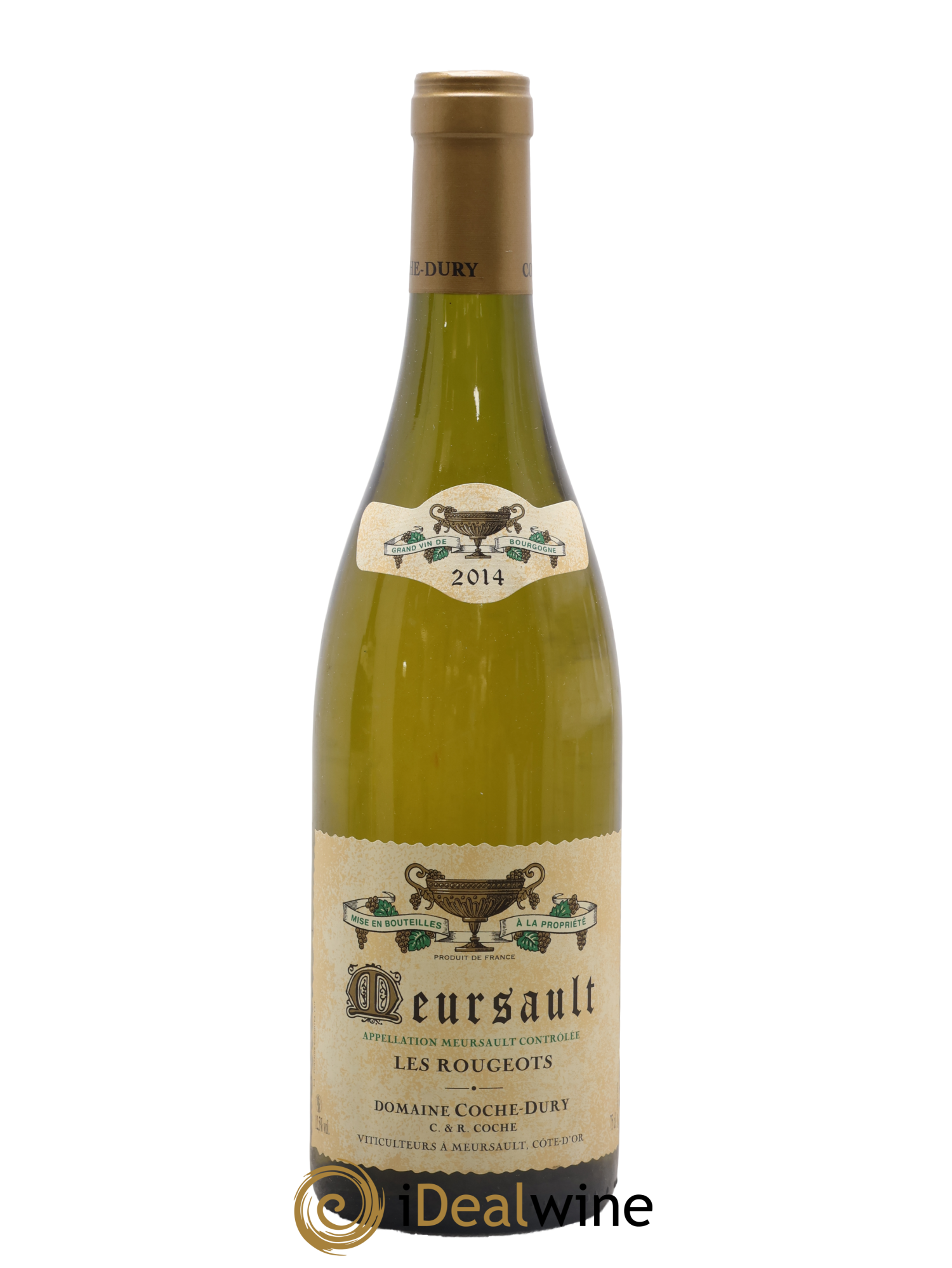 Meursault Les Rougeots Coche Dury (Domaine) 2014 - Lot de 1 bouteille - 0