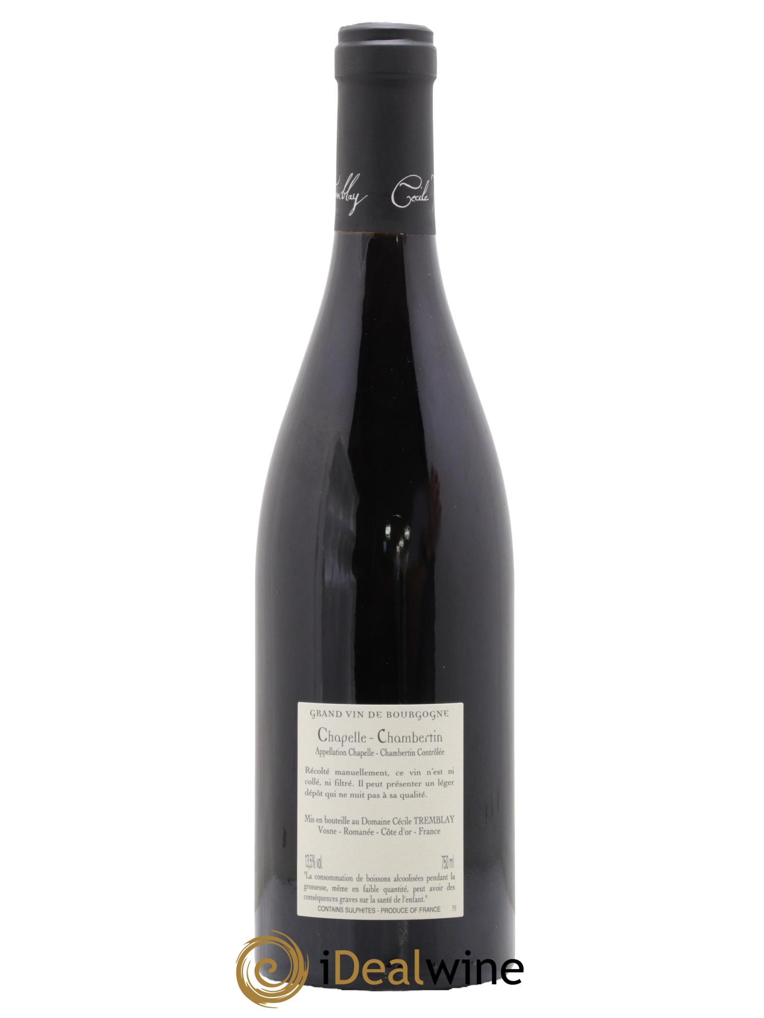 Chapelle-Chambertin Grand Cru Cécile Tremblay 2022 - Posten von 1 Flasche - 1