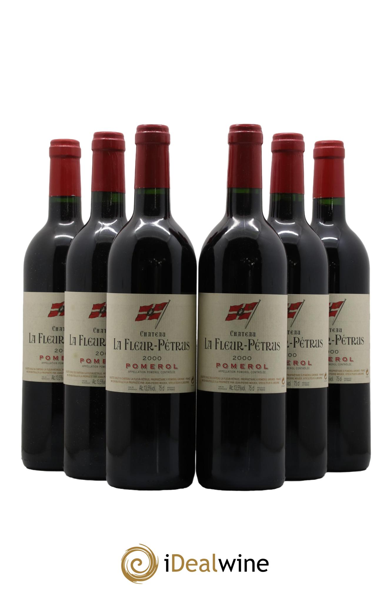 Château la Fleur Petrus 2000 - Lot de 6 bouteilles - 0