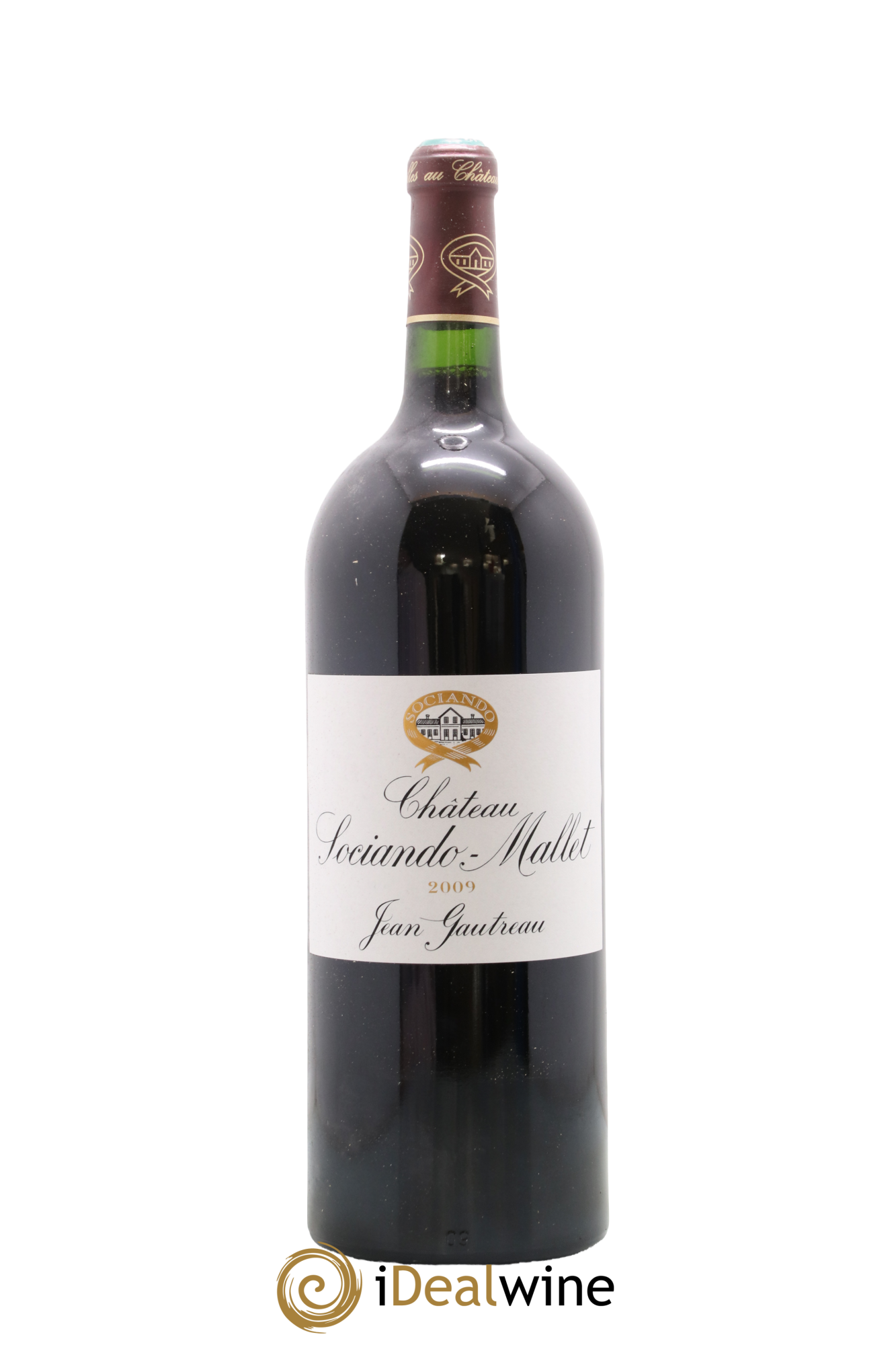 Château Sociando Mallet 2009 - Lot de 1 magnum - 1