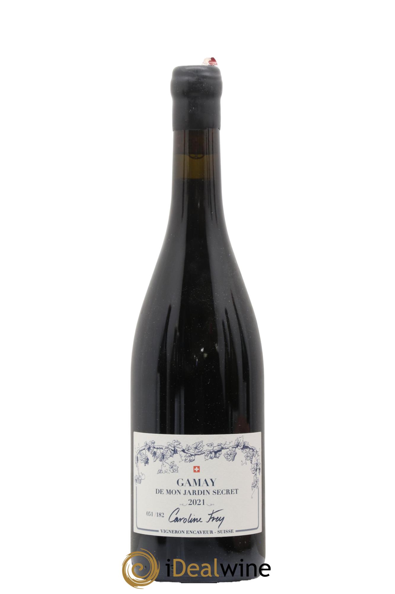 Valais Gamay De Mon Jardin Secret Caroline Frey 2021 - Lot de 1 bouteille - 0