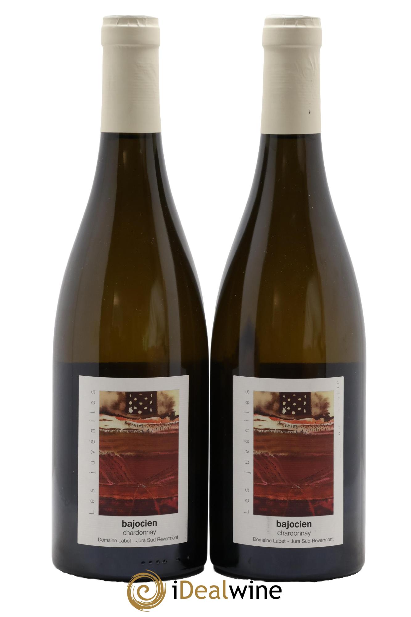 Côtes du Jura Chardonnay Bajocien Romain - Julien - Charline Labet 2022 - Lot de 2 bouteilles - 0